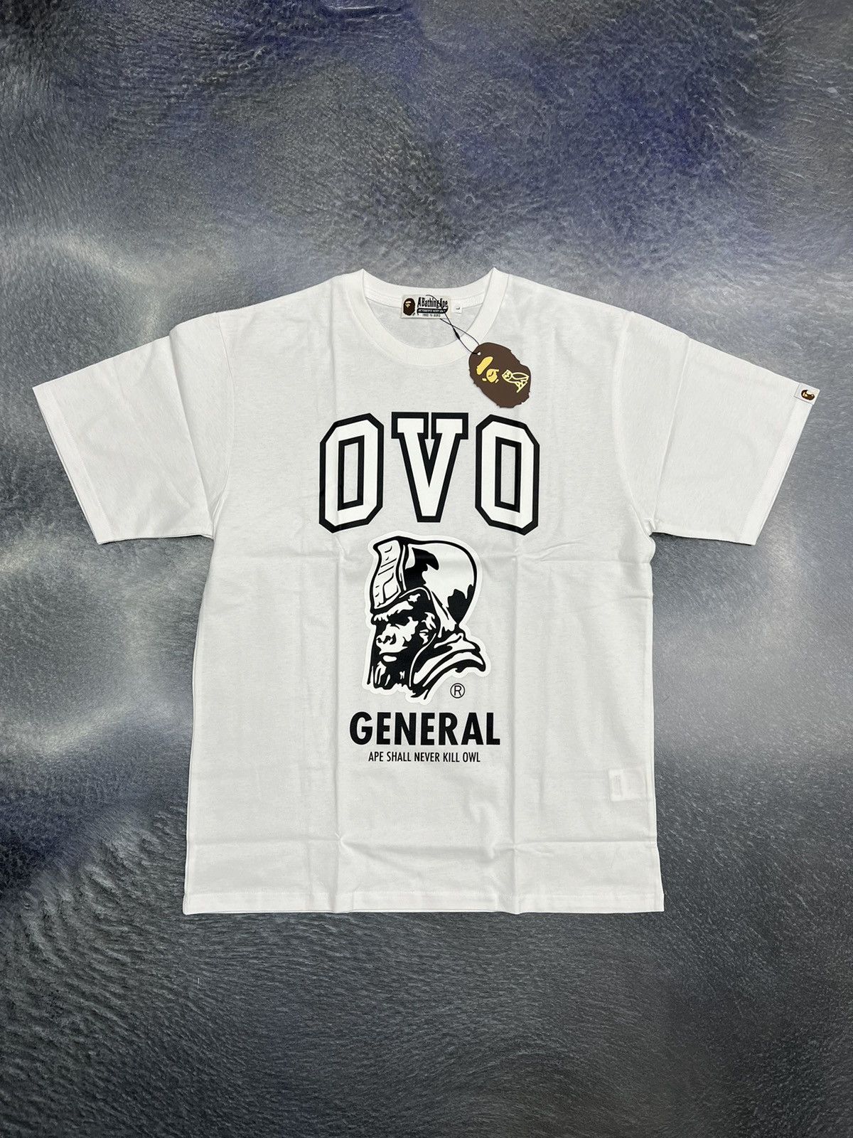 Bape × October's Very Own Bape x OVO General T-Shirt Size US L / EU 52-54 / 3 - 1 Thumbnail
