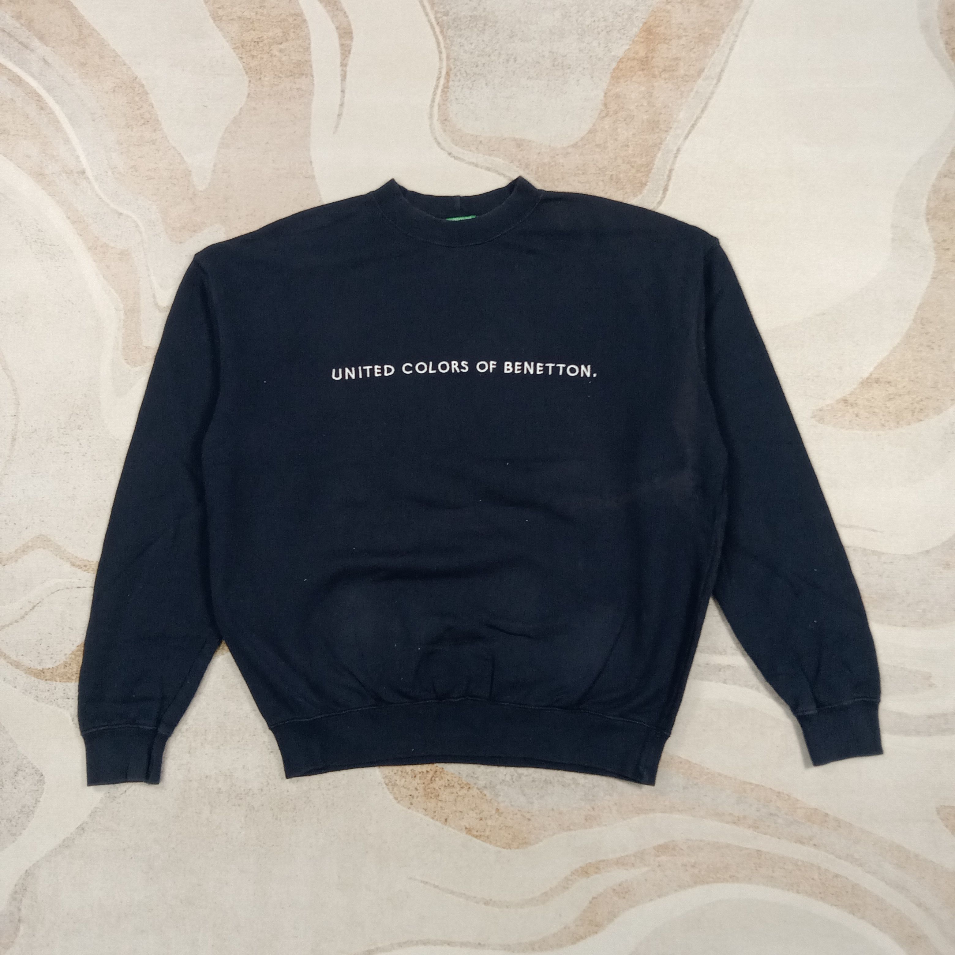 United Colors Of Benetton United Colors Of Benetton Embroidery Sweatshirt C286N5 Size US XL / EU 56 / 4 - 1 Thumbnail