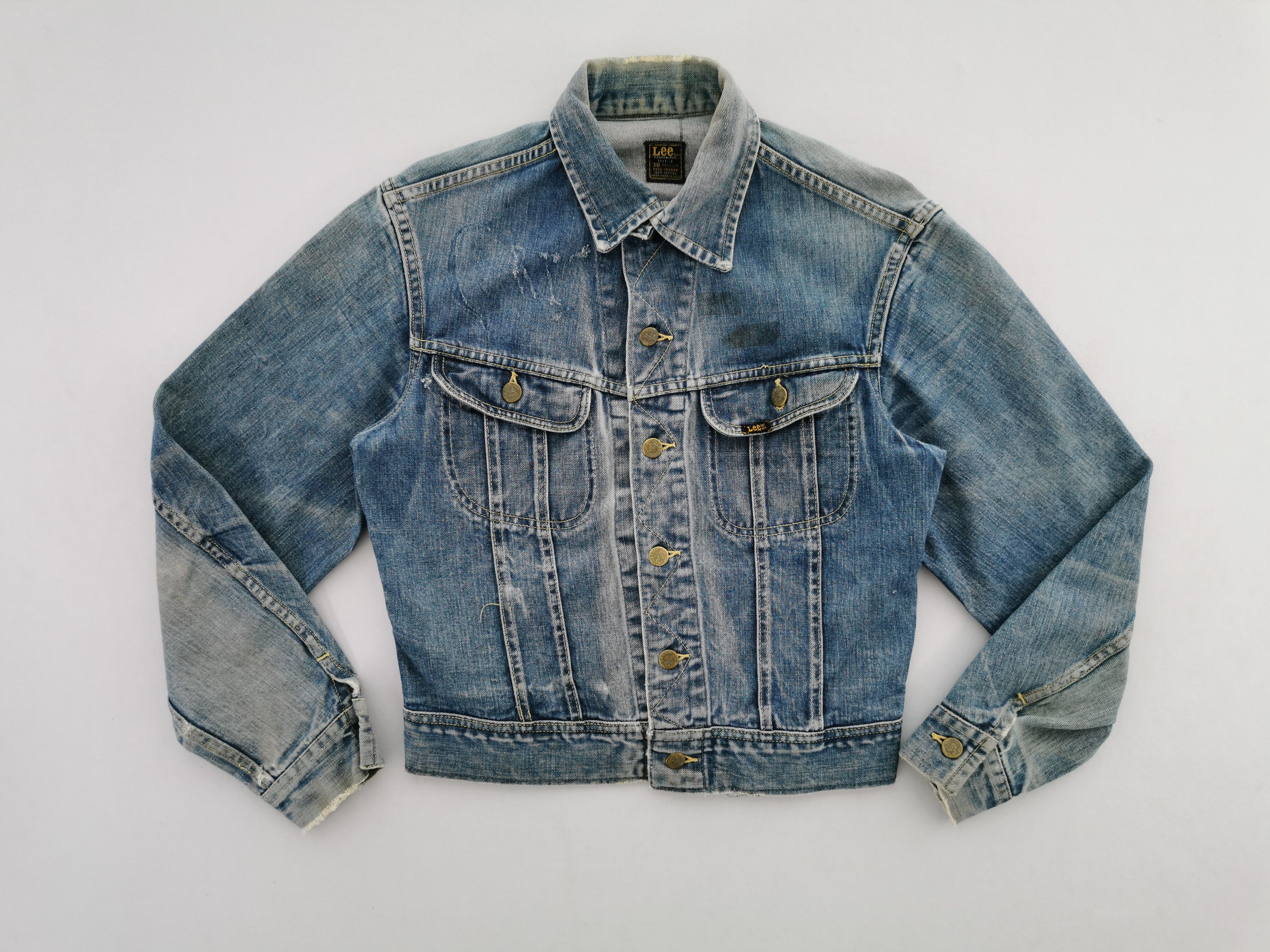 Lee Vintage 80s Lee Denim Jeans Jacket Made In USA Size US M / EU 48-50 / 2 - 4 Thumbnail