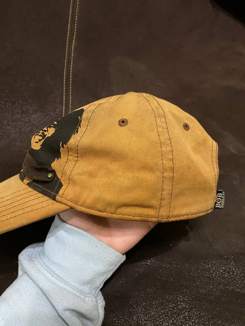 Bob Marley Vintage Y2K streetwear Cap big print Bob Marley Size ONE SIZE - 3 Thumbnail