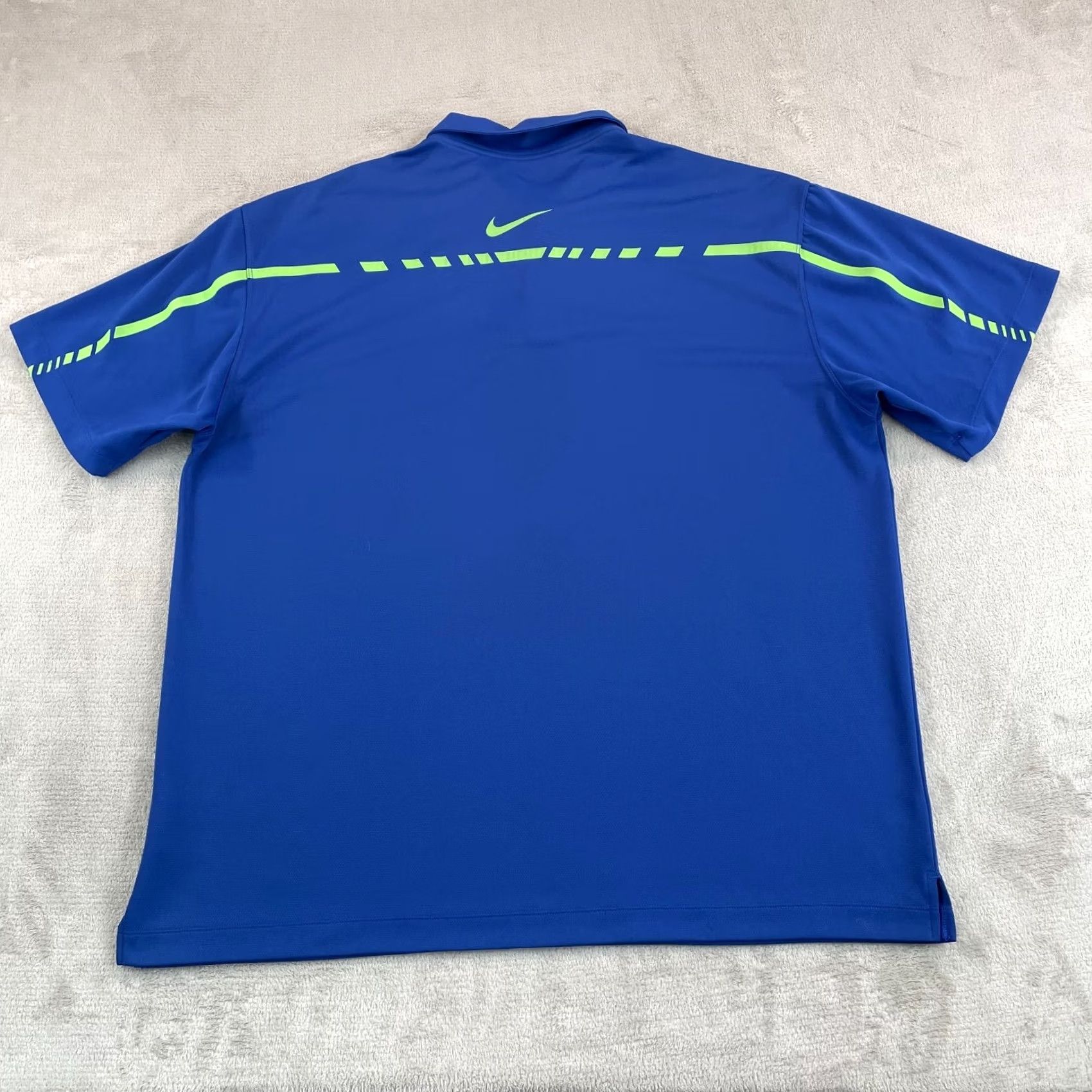 Nike Nike Golf Dri-FIT Graphic Polo Shirts Men 2XL Blue Short Sleeve Polo Shirts Mens Nike Golf Dri-FIT Polo 2XL Blue Size US XXL / EU 58 / 5 - 4 Thumbnail