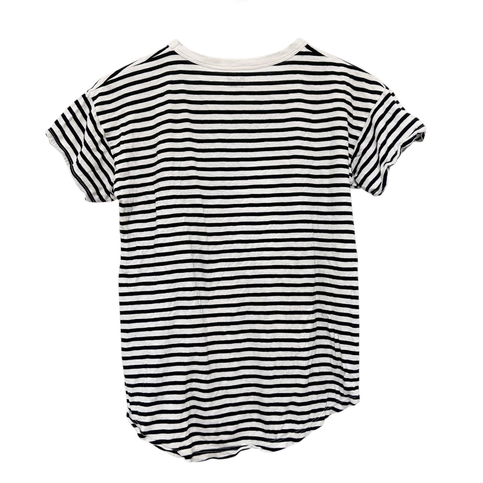 Madewell Madewell Black White Striped Short Sleeve T Shirt Sz S Size S / US 4 / IT 40 - 5 Thumbnail