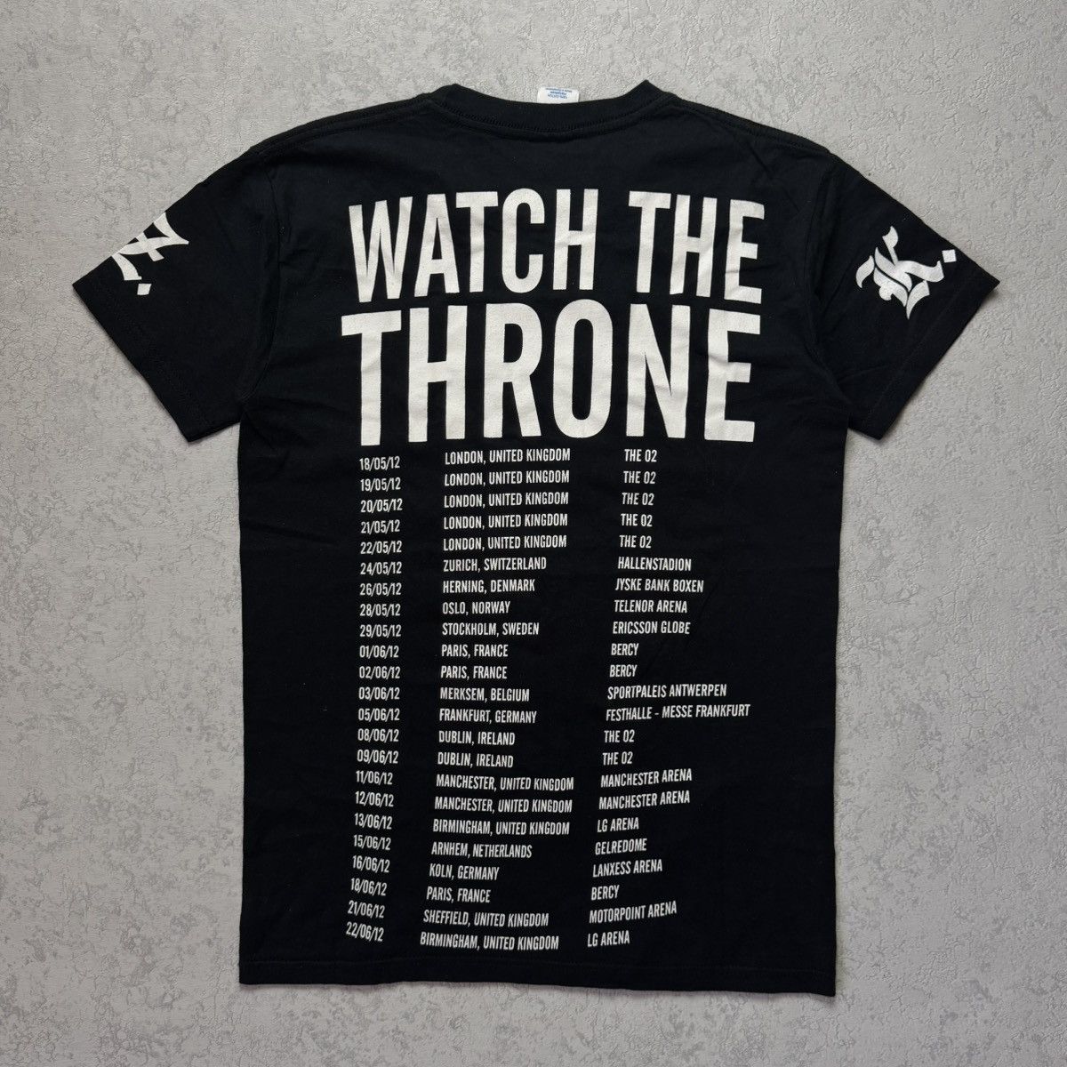 Band Tees Vintage Kanye West Jay-Z Watch The Throne Tour Tee Size US S / EU 44-46 / 1 - 6 Thumbnail