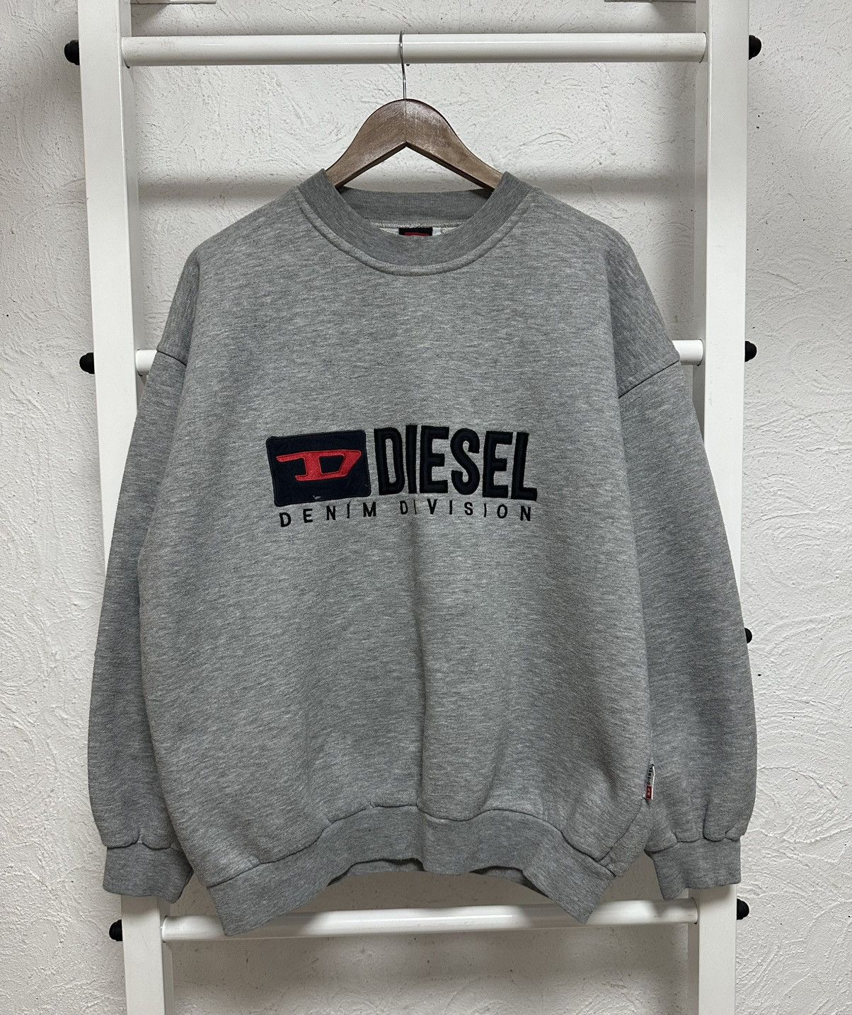 Diesel Vintage Diesel Sweatshirt Oversize Men’s Size L Y2K Size US L / EU 52-54 / 3 - 1 Thumbnail