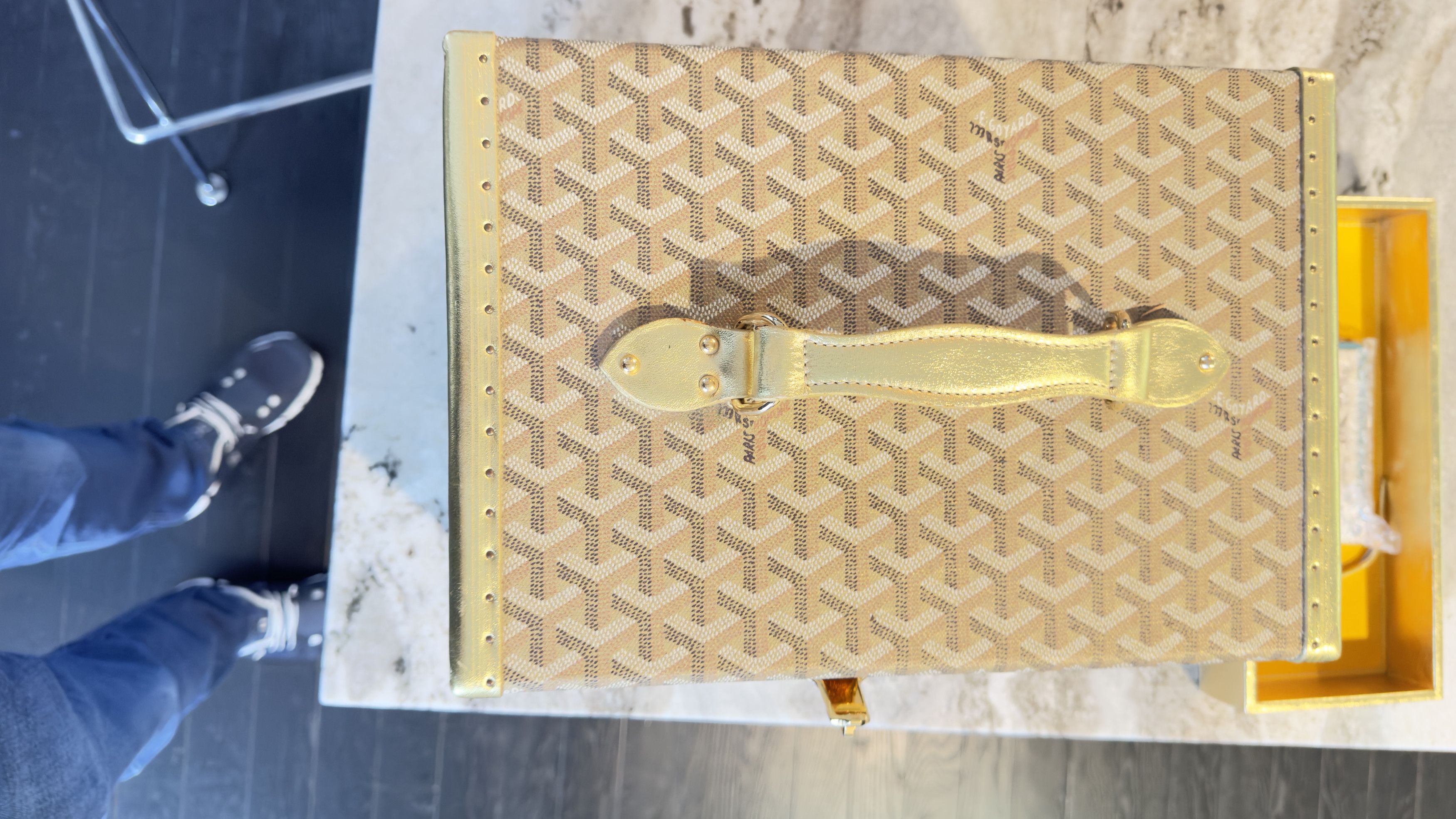 Goyard Sardaigne Vanity Train Case Canvas Jewelry Storage Size ONE SIZE - 15 Thumbnail