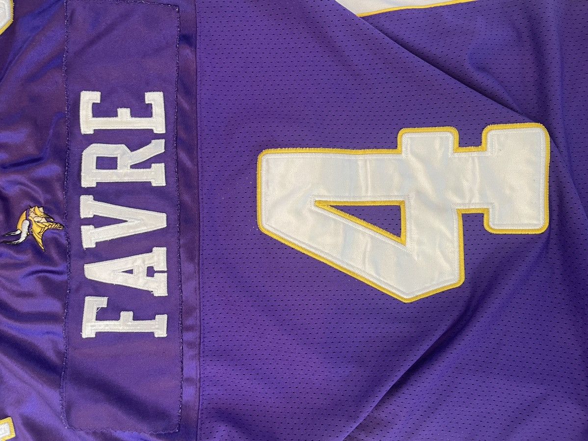 NFL × Reebok × Vintage 2009 Brett Favre Minnesota Vikings Jersey Size US M / EU 48-50 / 2 - 10 Thumbnail