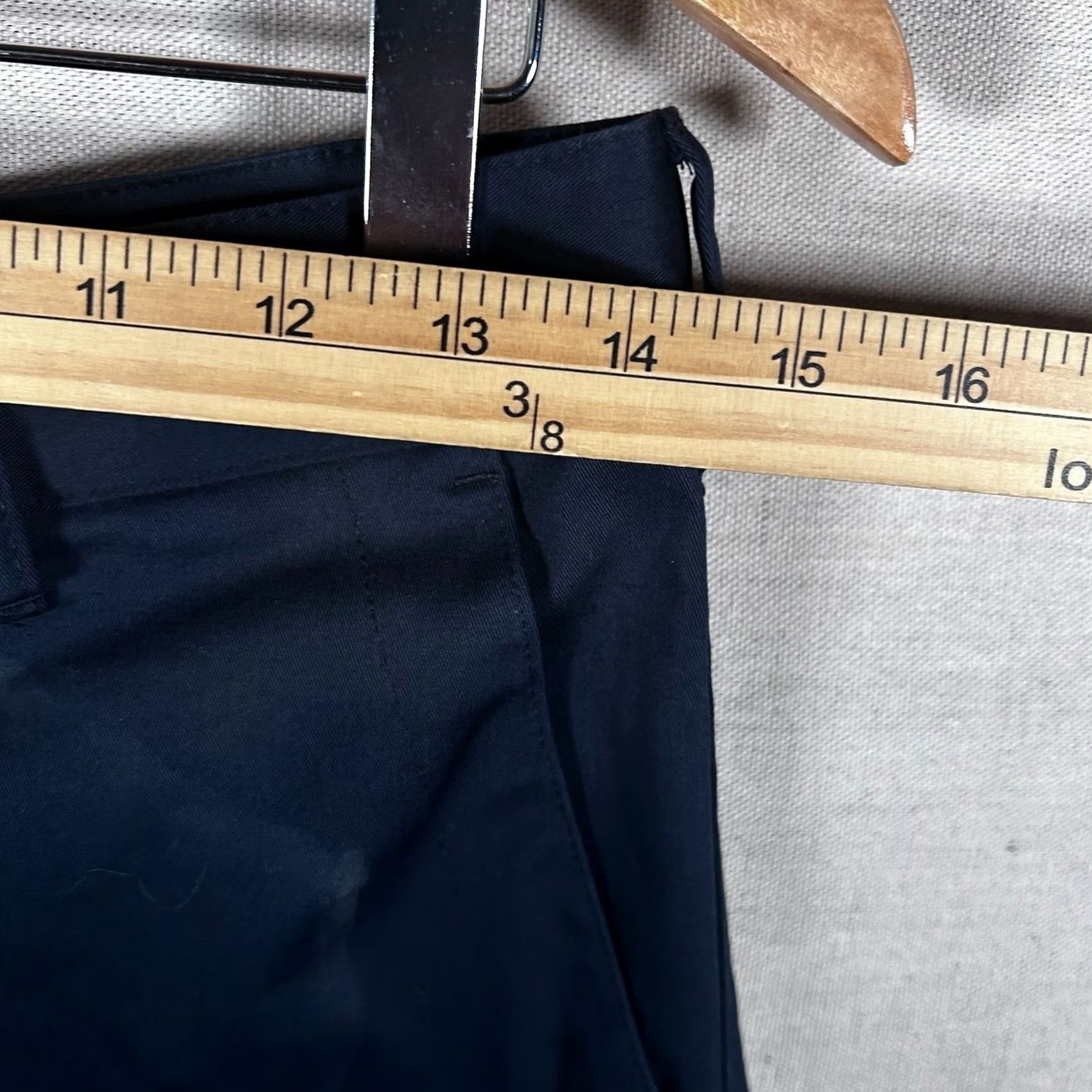 Armani Exchange Armani Exchange Mens Navy Blue Utility Cargo Pants Tapered Size 28 Zip Fly Size US 29 - 7 Thumbnail