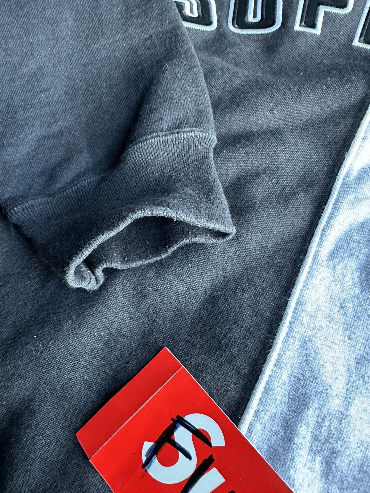Supreme Supreme Split Two Tone Crewneck Sweatshirt size L Size US L / EU 52-54 / 3 - 15 Thumbnail
