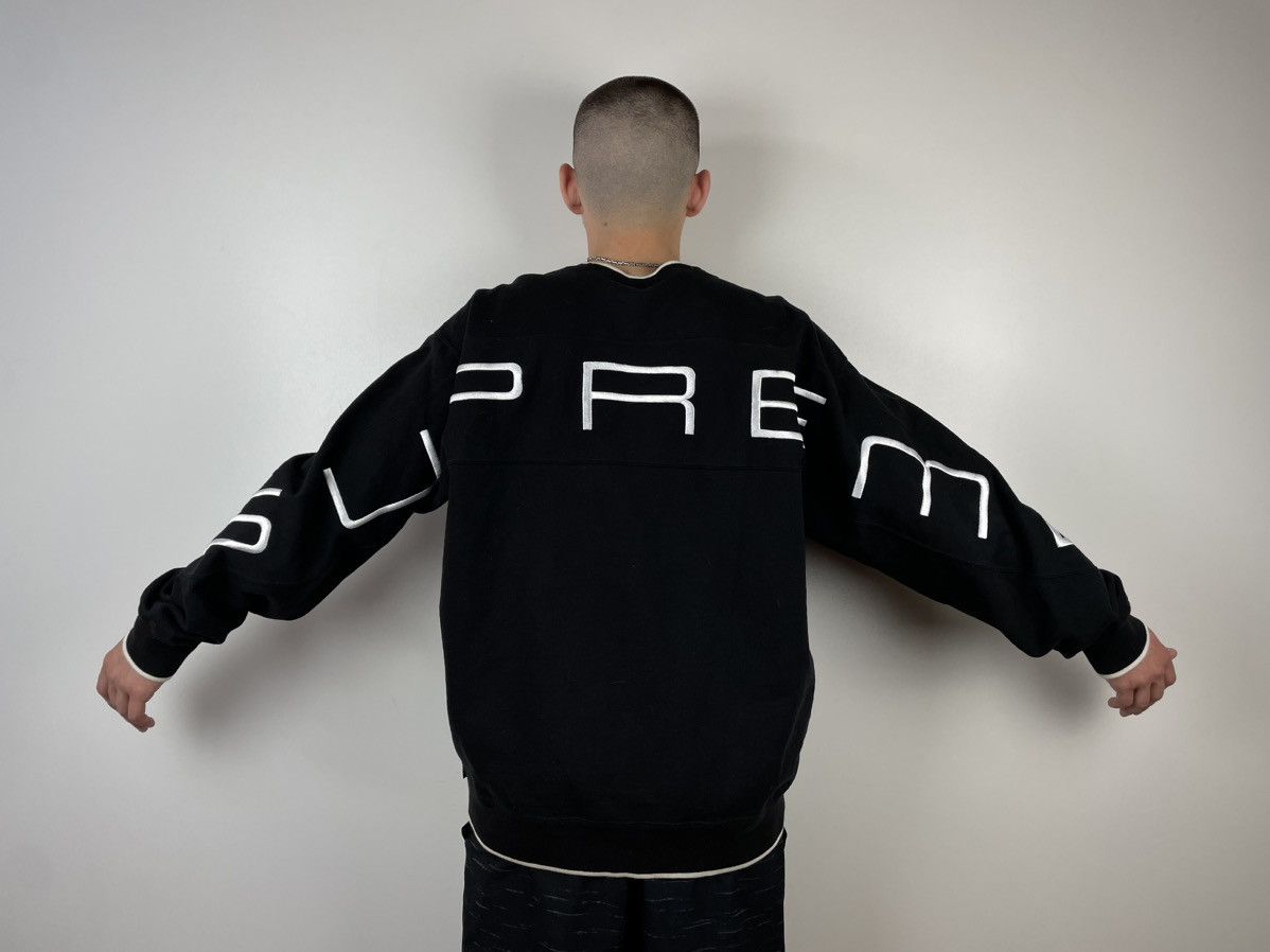 Supreme Supreme Stretch Crewneck sweatshirt Black Size L Size US L / EU 52-54 / 3 - 11 Thumbnail
