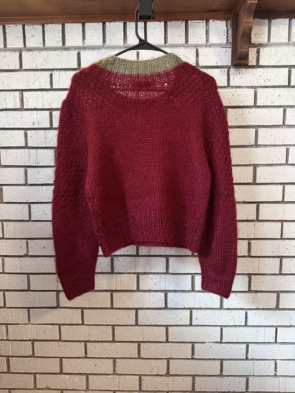 Other Belladonne Paris Red Knitted Sweater Size S / US 4 / IT 40 - 2 Thumbnail