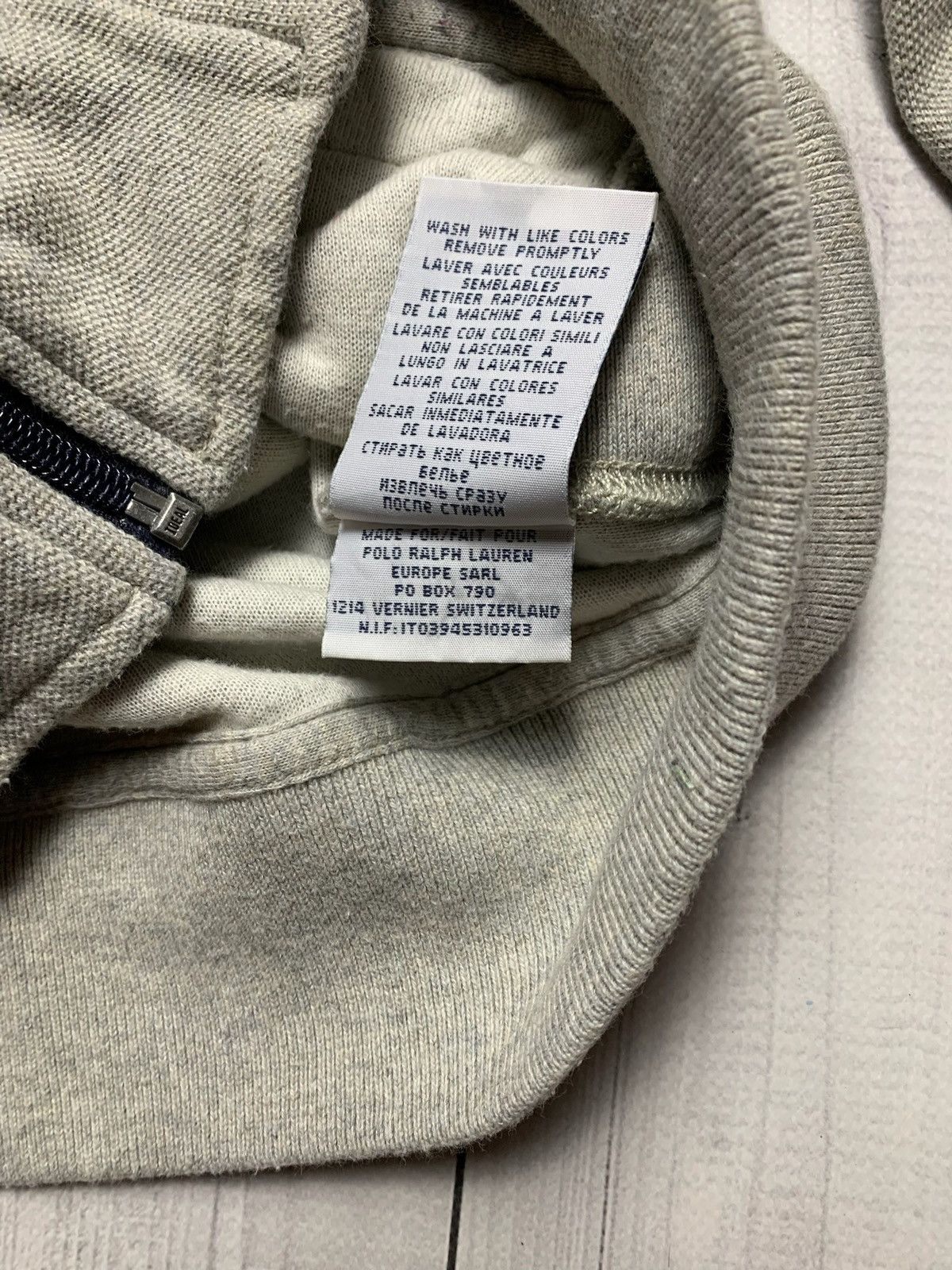 Vintage Vintage Polo Ralph Lauren zip jacket logo size S New York Size US S / EU 44-46 / 1 - 5 Thumbnail