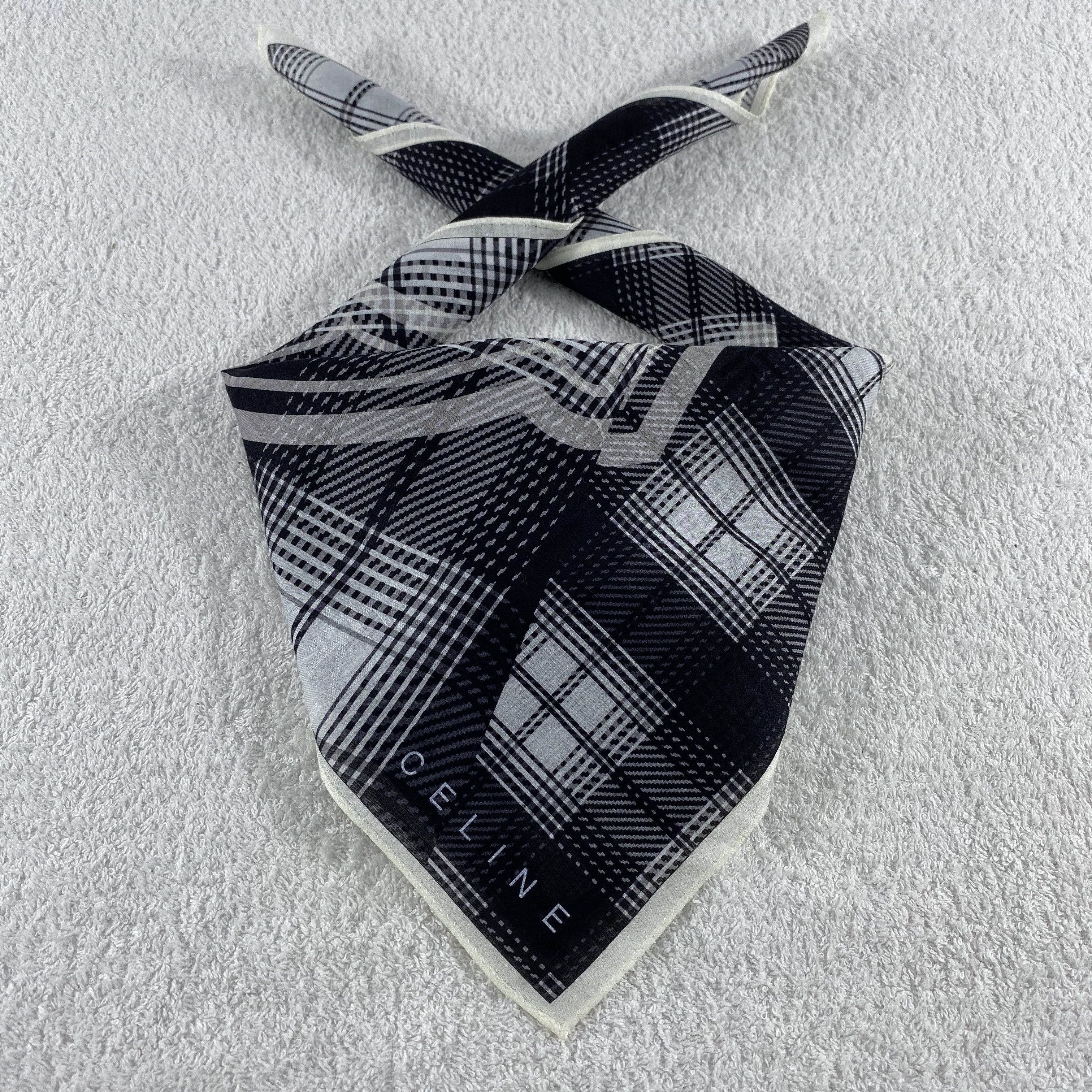 Celine × Vintage Celine Bandana/ Handkerchief / Neckerchief Size ONE SIZE - 1 Thumbnail