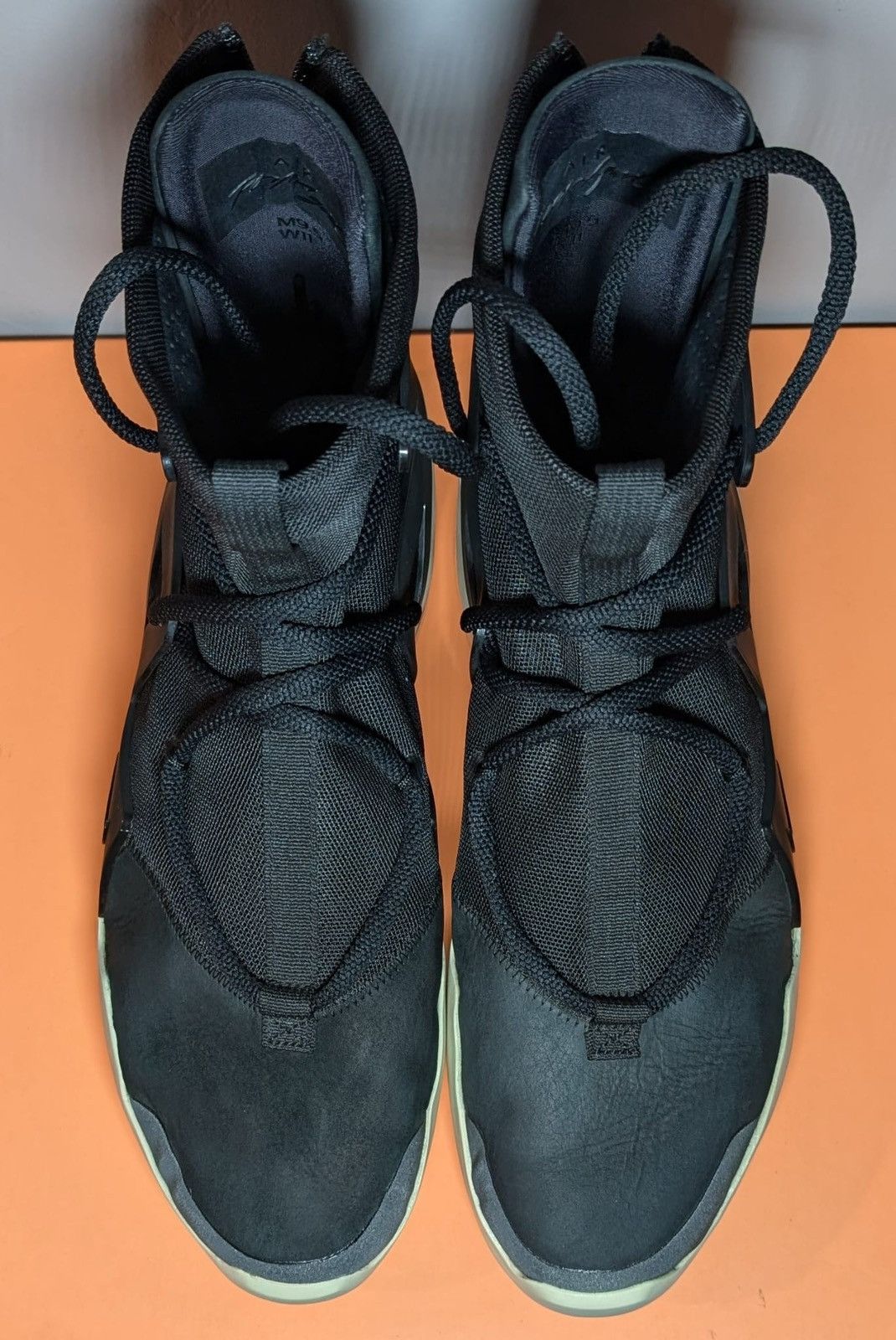 Fear of God × Nike Size 9.5 - Nike Air Fear Of God 1 Black Size US 9.5 / EU 42-43 - 2 Thumbnail