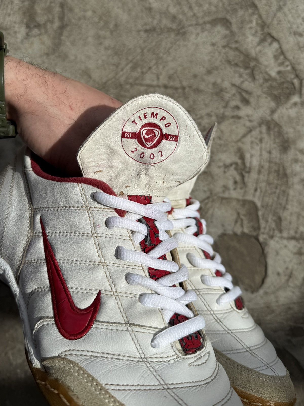 Nike Nike Tiempo 2000s Vintage T90 Sneakers Y2K Boots Slokecore Size US 7.5 / EU 40-41 - 11 Thumbnail