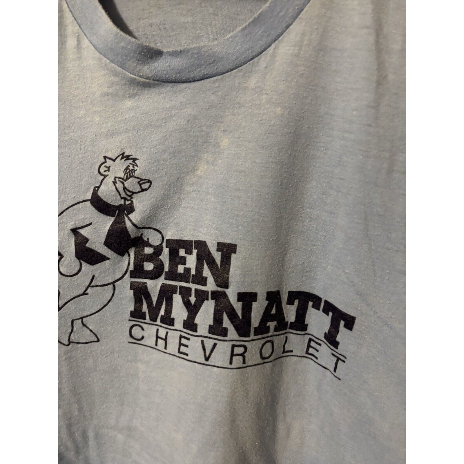 Other vintage 70s 80s thin Ben Mynatt Chevrolet car T-shirt rare L Size US L / EU 52-54 / 3 - 3 Thumbnail
