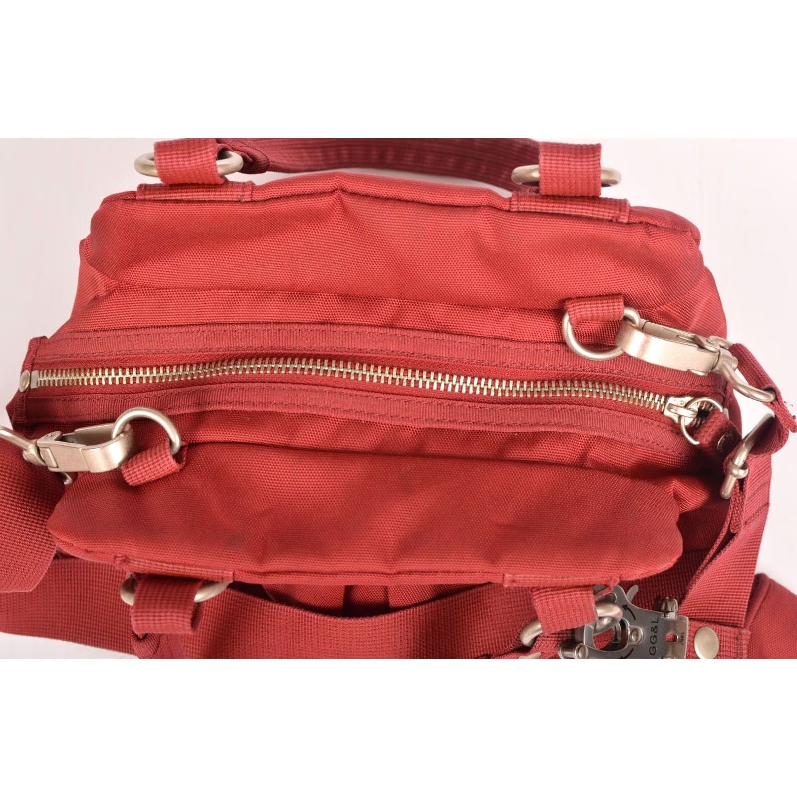 George Gina & Lucy VINTAGE George Gina & Lucy GG&L Bella Cinderella Red Shoulder Hand Bag Women Bag 2005 Upper Theme Accessories Womens Size ONE SIZE - 2 Thumbnail