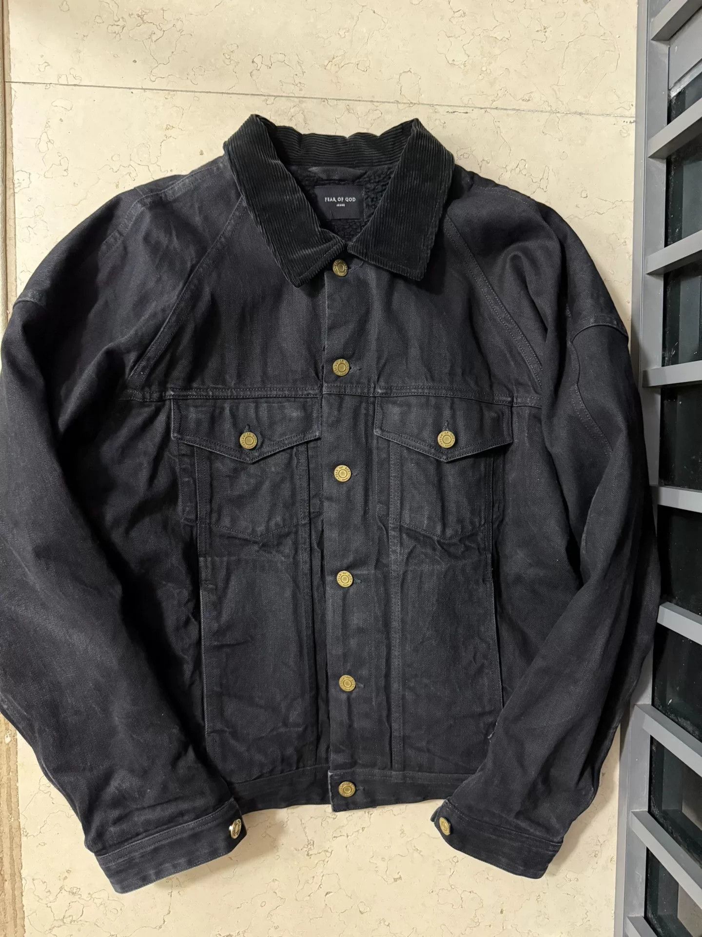 Fear of God Fear of God 5th Fog Denim Jacket Size US L / EU 52-54 / 3 - 1 Thumbnail