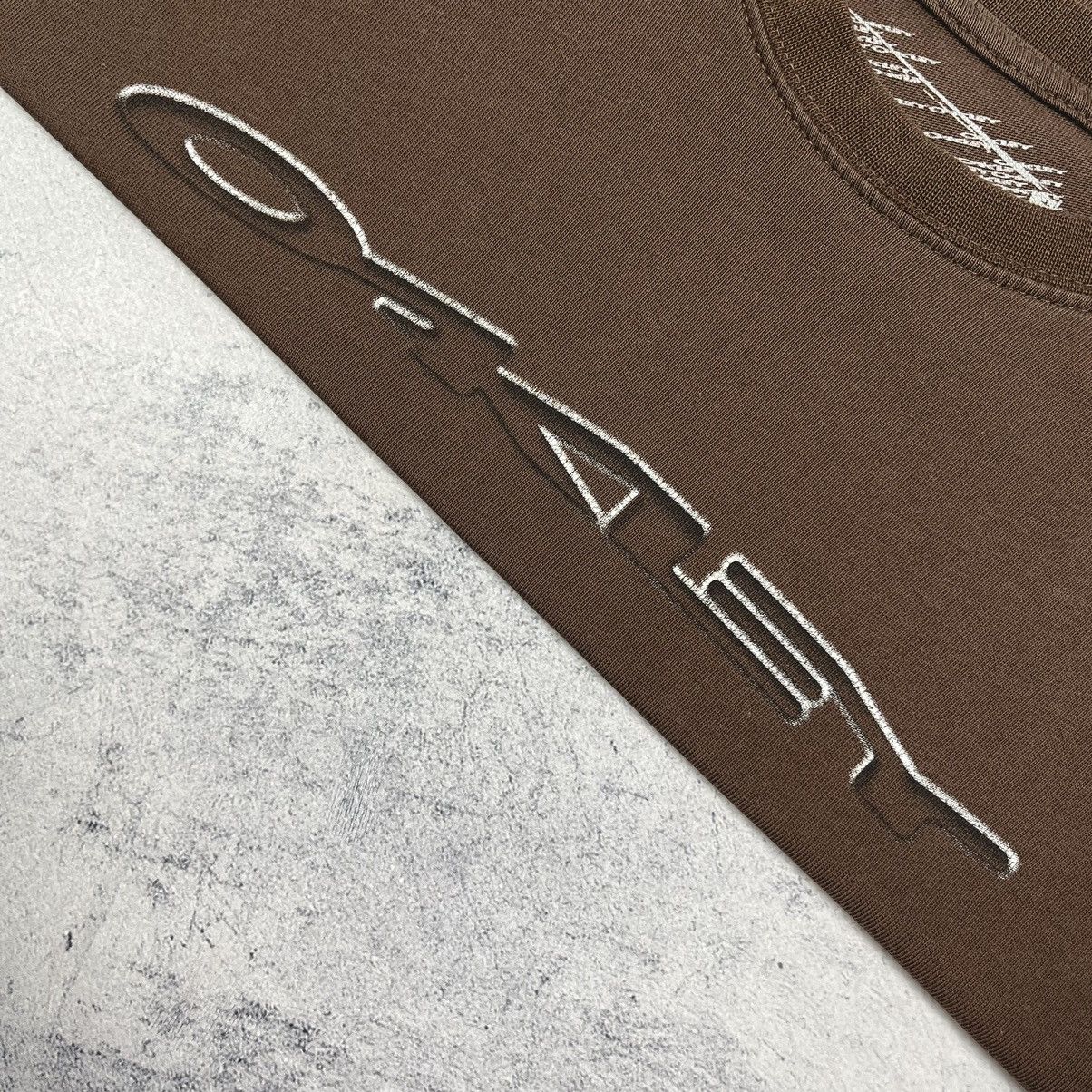 Oakley Vintage Oakley Software big logo brown tee 2000’s Size US S / EU 44-46 / 1 - 11 Thumbnail