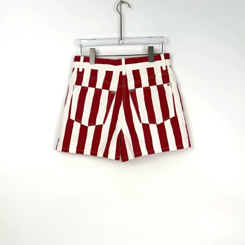 Louis Vuitton Louis Vuitton Burgundy vertical pattern presbyopic leather Size US 36 / EU 52 - 4 Thumbnail
