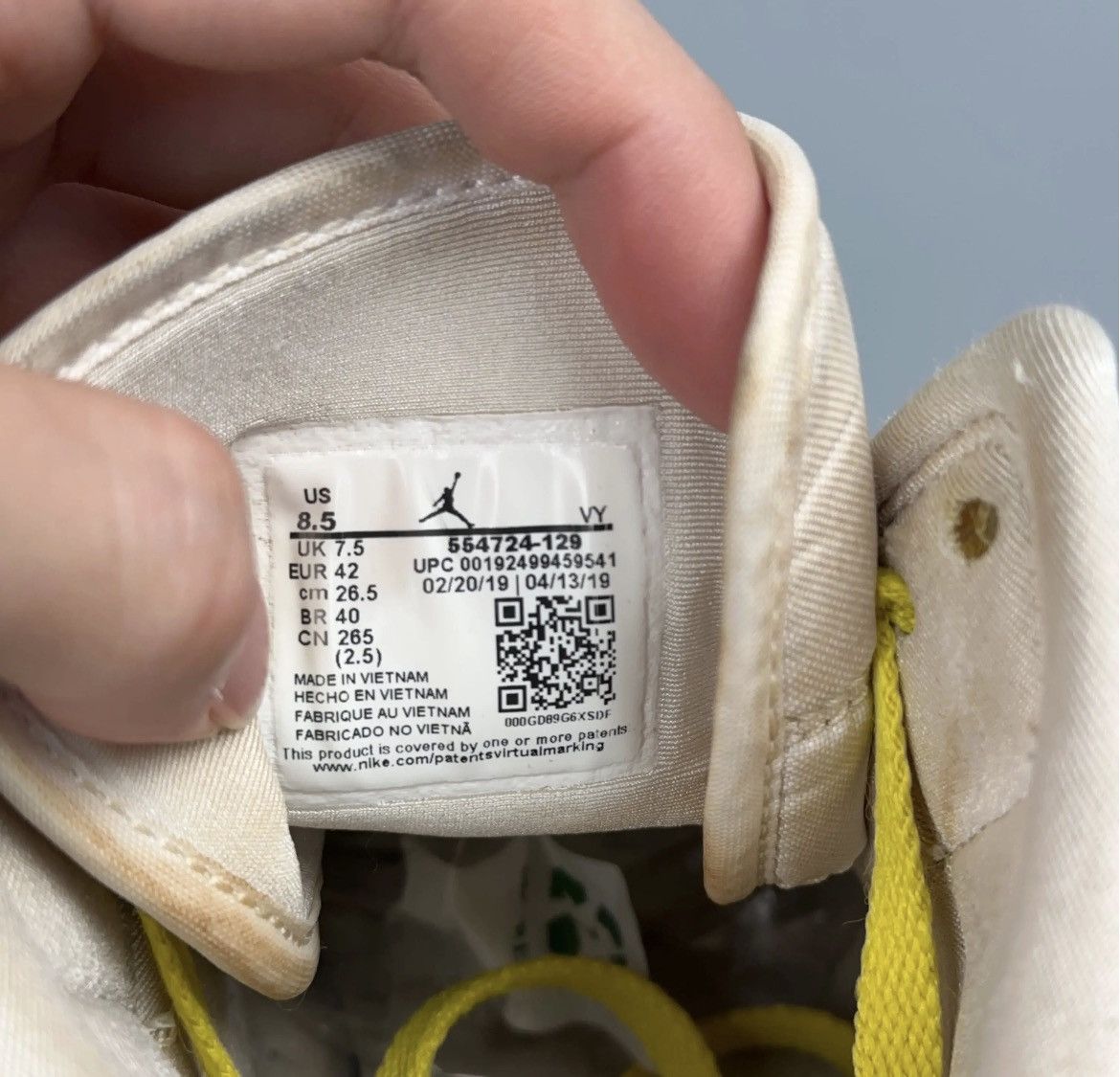 Jordan Brand Air Jordan 1 X Pikachu Size US 8.5 / EU 41-42 - 9 Thumbnail