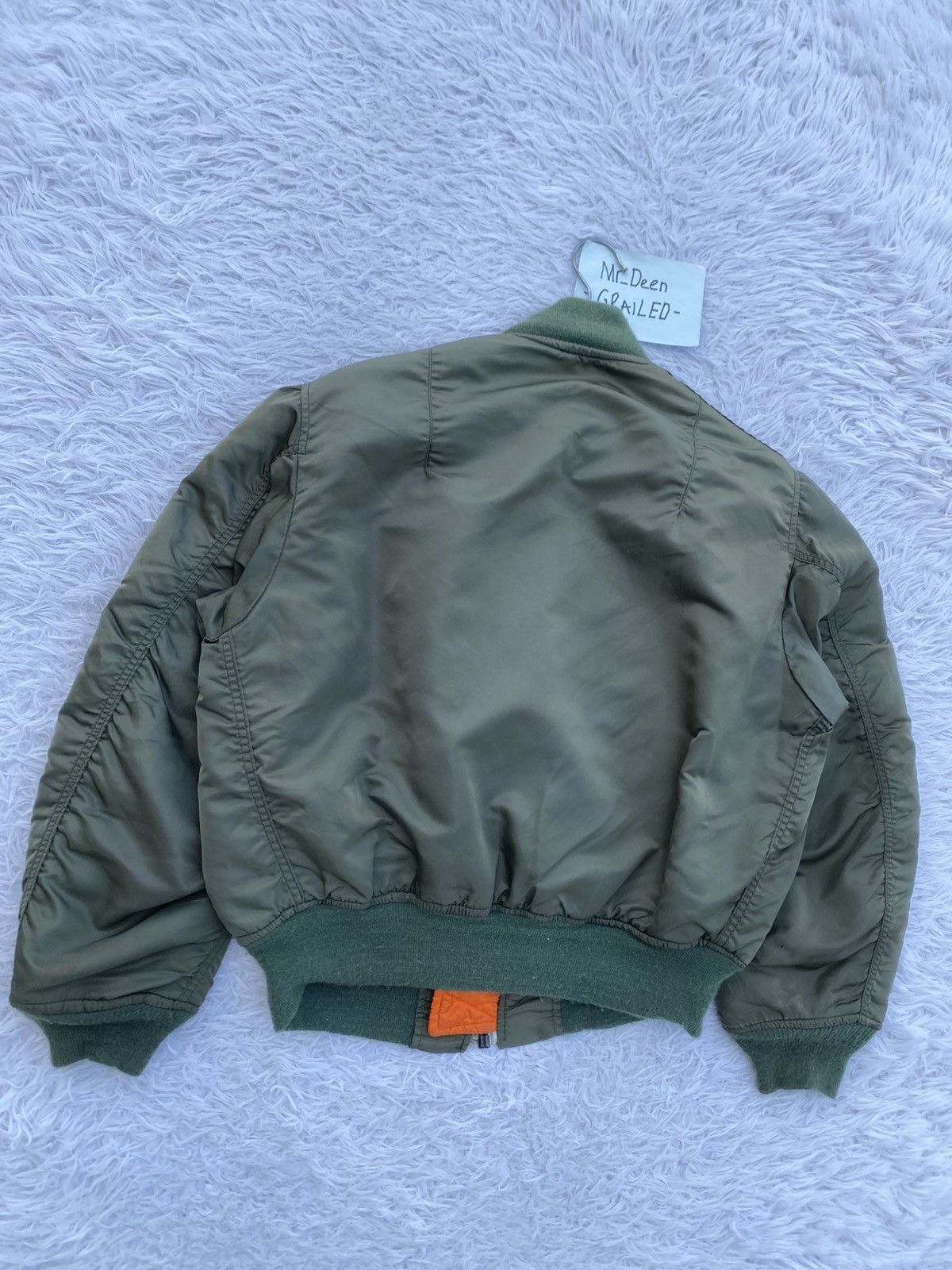 Alpha Industries RARE VINTAGE ALPHA INDUSTRIES MA1 BOMBER JACKET Size US M / EU 48-50 / 2 - 19 Thumbnail