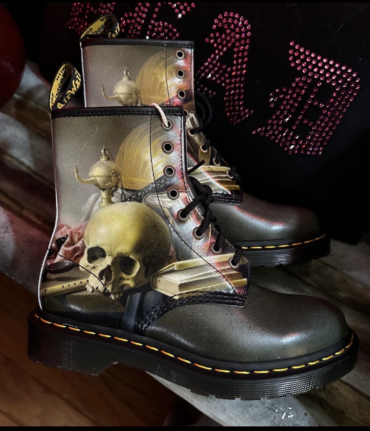Dr. Martens National Gallery 1460 Leather Boots Size US 6 / IT 36 - 1 Thumbnail
