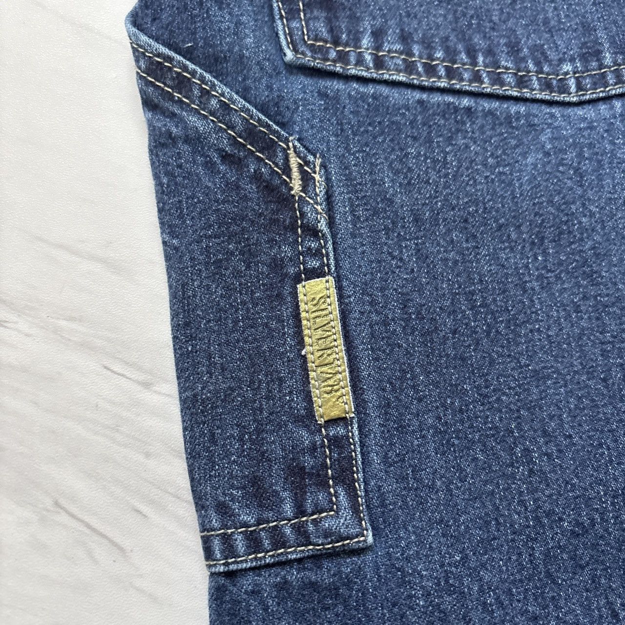 Levi's Vintage Levis Silver Tab Carpenter Baggy Jeans Size US 32 / EU 48 - 6 Thumbnail