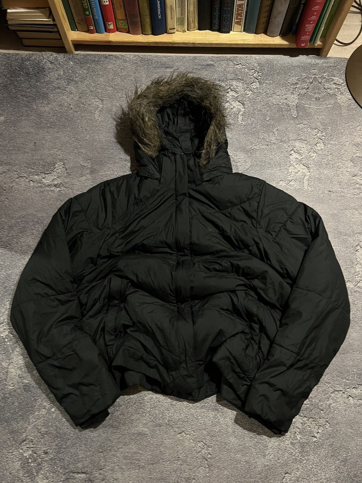 Vintage Darkwear Columbia Jacket / Archive Y2K / Avan Garde Style 