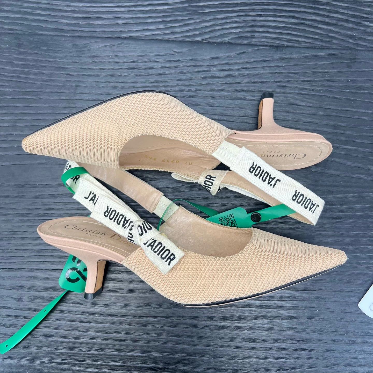 Dior Dior J'adior Nude Heels 35.5 New Box Size US 4.5 / IT 34.5 - 2 Thumbnail