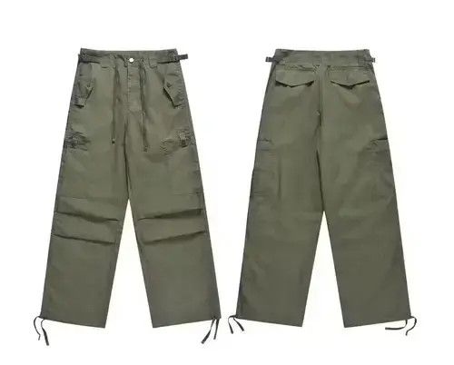 Designer × Japanese Brand × Vintage urban utility baggy cargo pants Size US 33 - 1 Thumbnail