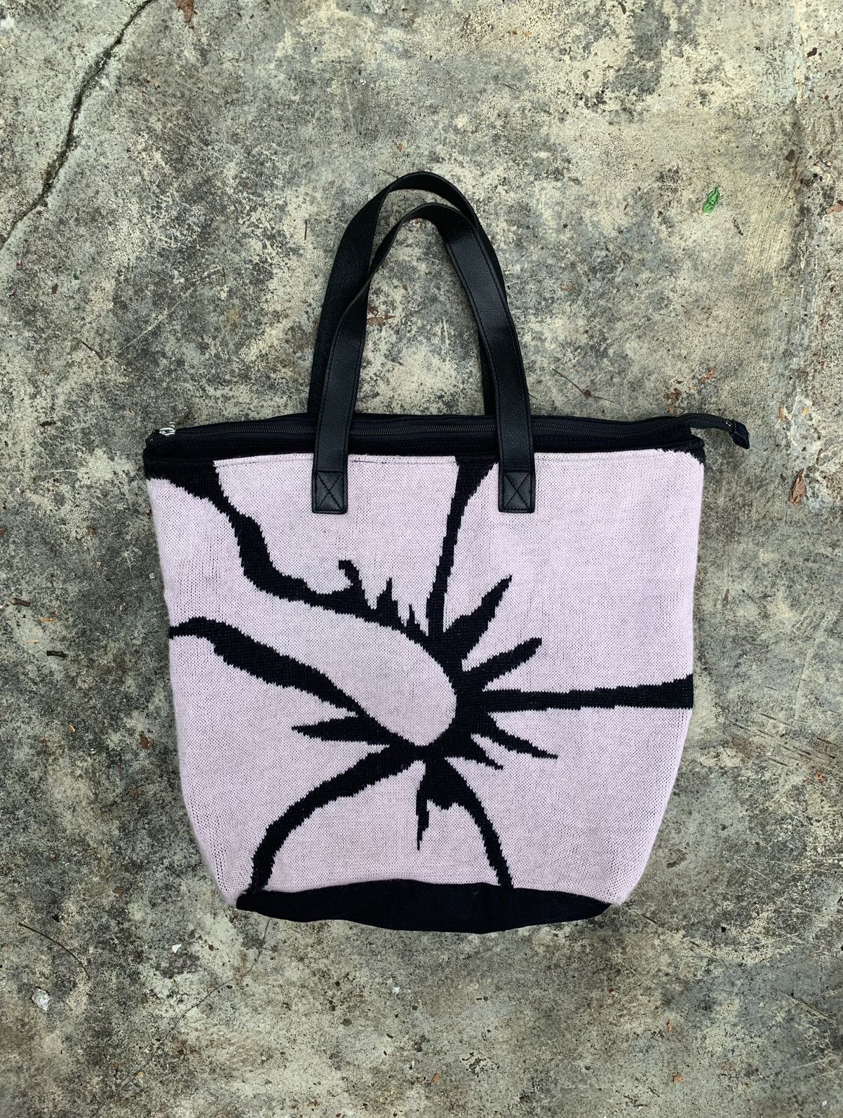 If Six Was Nine × Japanese Brand × Vintage Vintage Alba Rosa Japan Black Pink Tote Bag Size ONE SIZE - 2 Thumbnail