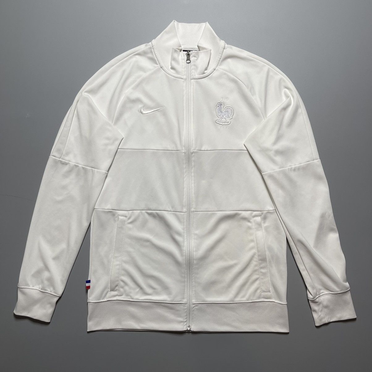 Nike × Vintage FRANCE NIKE 2020 EURO FOOTBALL TRAINING ANTHEM TRACK TOP Size US M / EU 48-50 / 2 - 1 Thumbnail