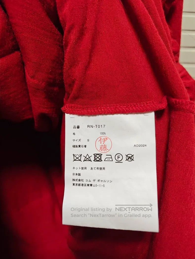 Comme des Garcons Comme Des Garcons Long Sleeve Top with Peplum Hem, Full Wo Size S / US 4 / IT 40 - 8 Thumbnail