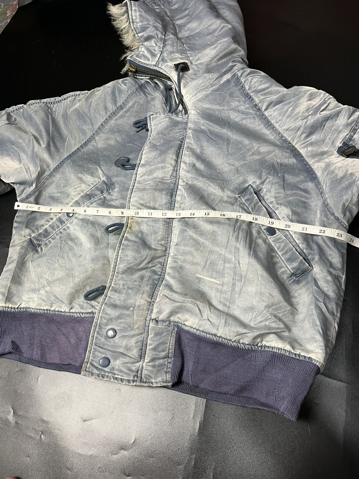 GOAT Crew × GOSTAR DE FUGA × Japanese Brand Japanese Fur bomber jacket Like G.O.A style Size US M / EU 48-50 / 2 - 15 Thumbnail