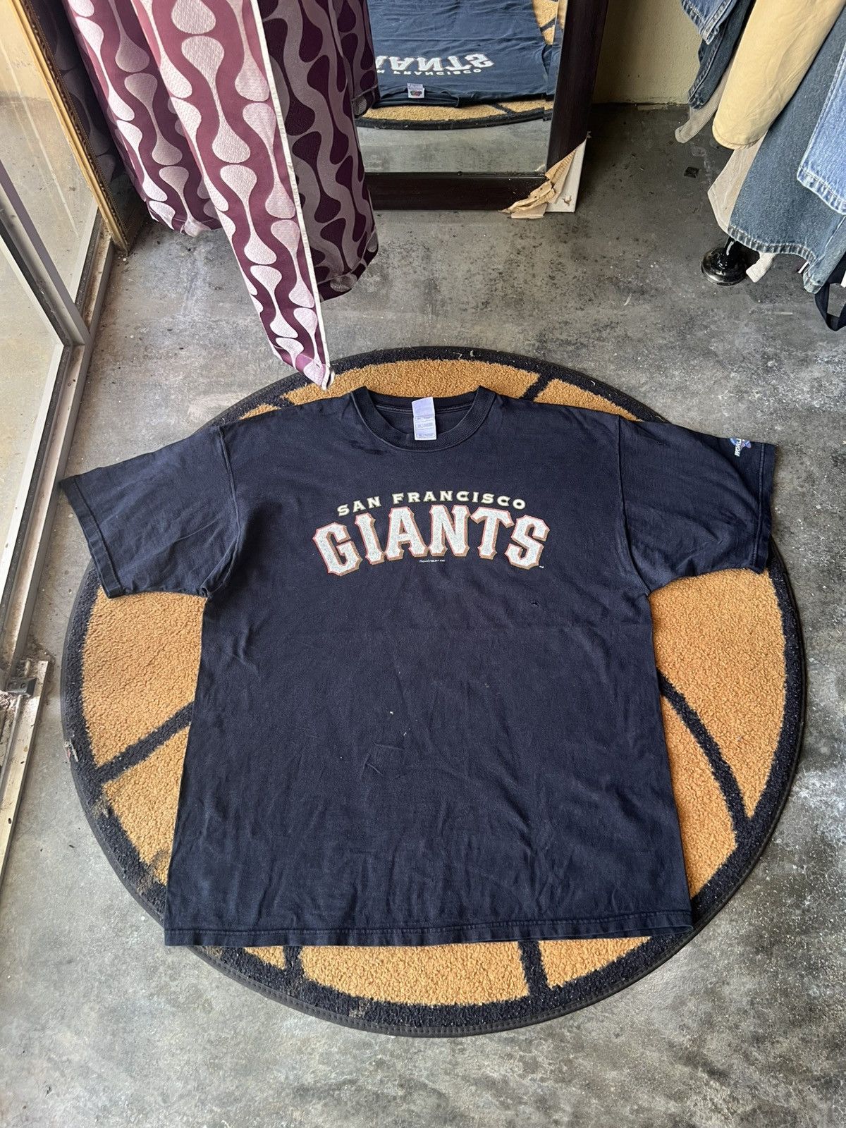 MLB 🔥Vintage 2002 World Series MLB Giants Tee Size US L / EU 52-54 / 3 - 2 Thumbnail