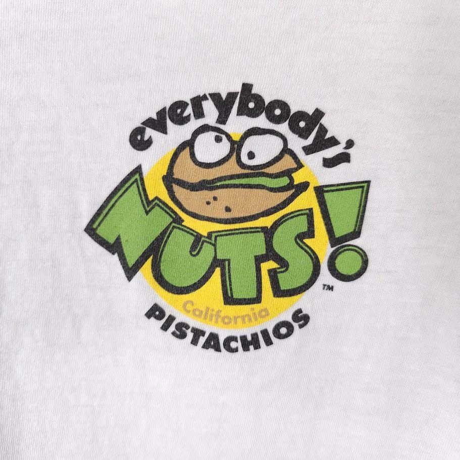 Vintage Vintage Pistachio Nut T Shirt Mens Size XL White Y2K Size US XL / EU 56 / 4 - 4 Thumbnail
