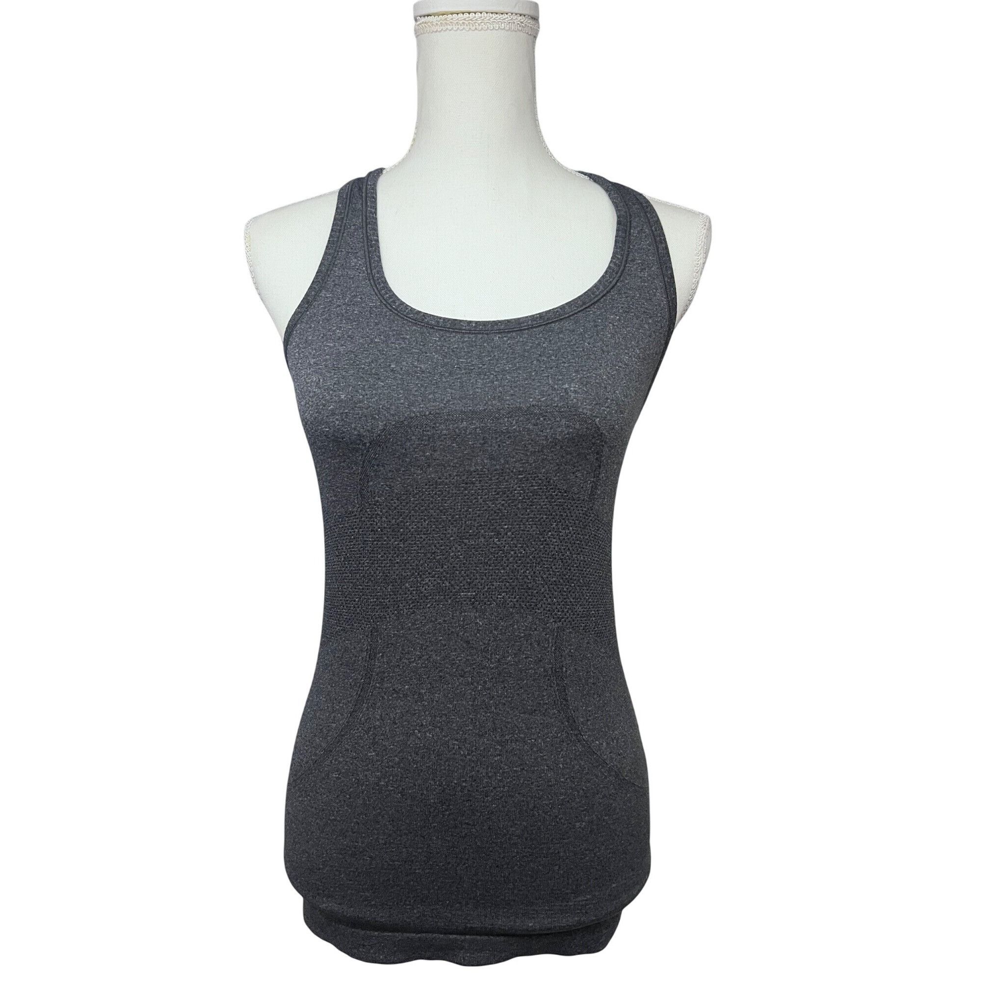 Lululemon Lululemon Swiftly Tech Womens Dark Gray Racerback Tank Top S Size S / US 4 / IT 40 - 2 Thumbnail