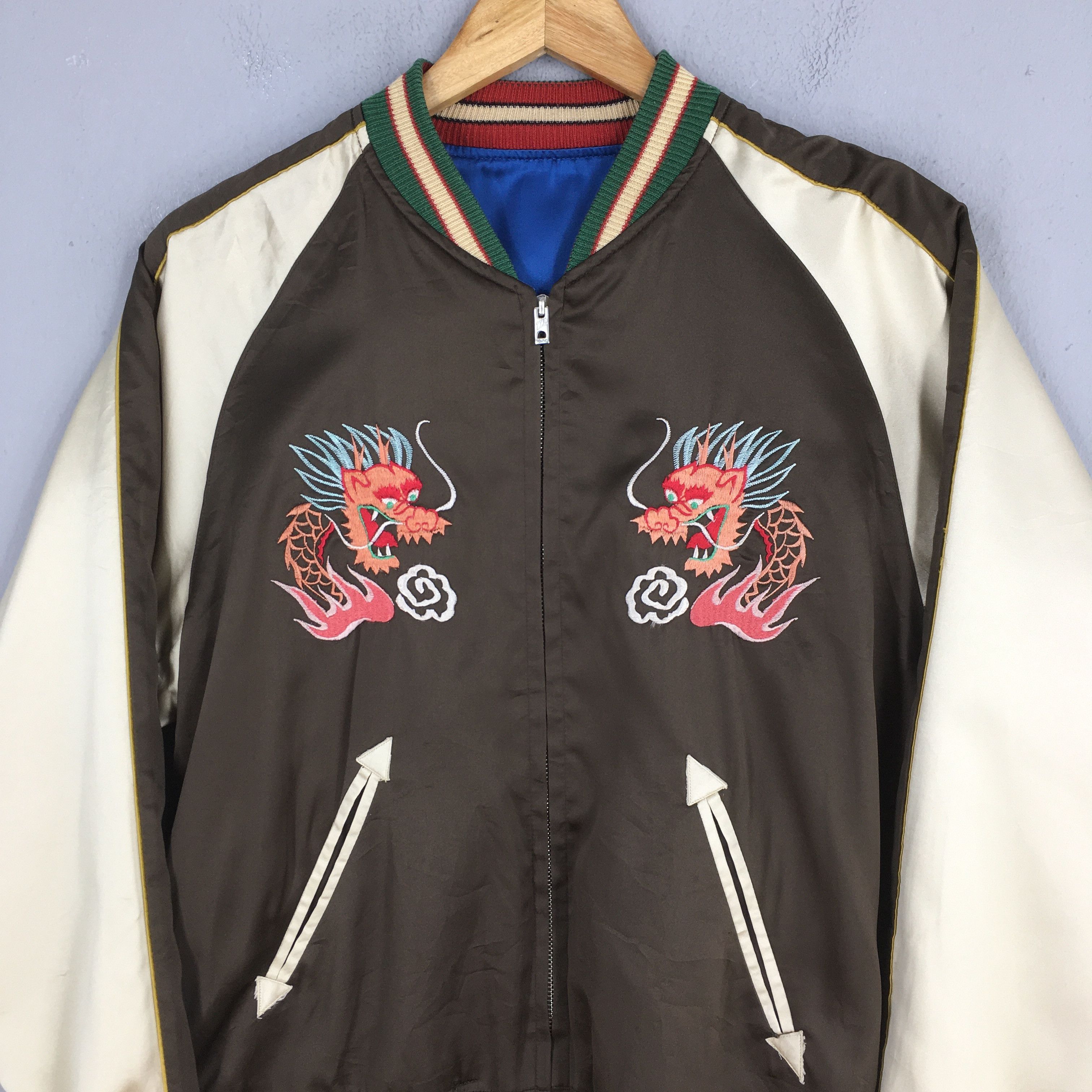 Japanese Brand Vintage Sukajan Japan Phoenix Eagle Tailor Toyo Ent Jacket M Size US M / EU 48-50 / 2 - 9 Thumbnail