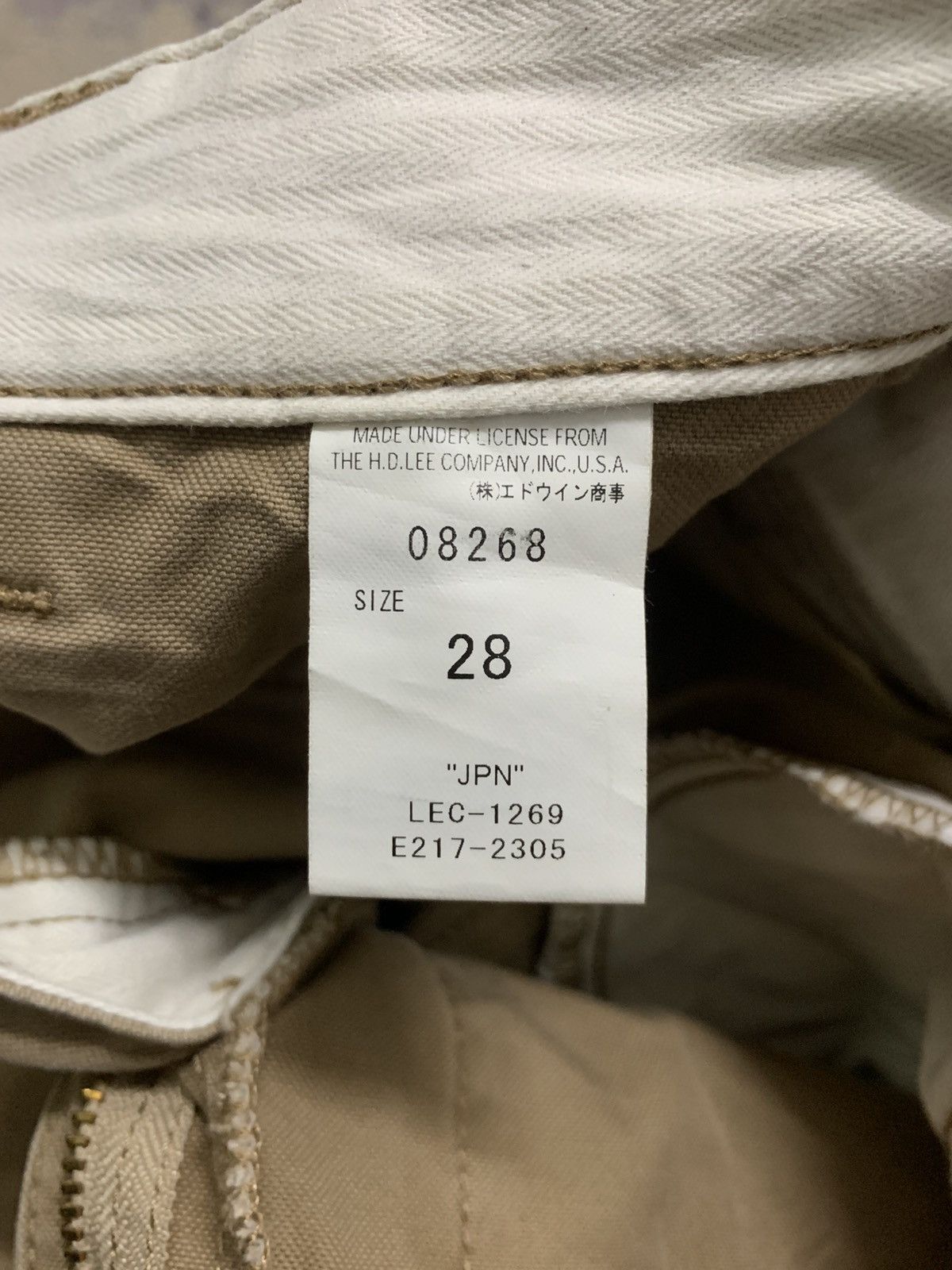 If Six Was Nine Archive Lee Union Made Multipocket 3D Gimmick Cargo Pants Size US 30 / EU 46 - 14 Thumbnail