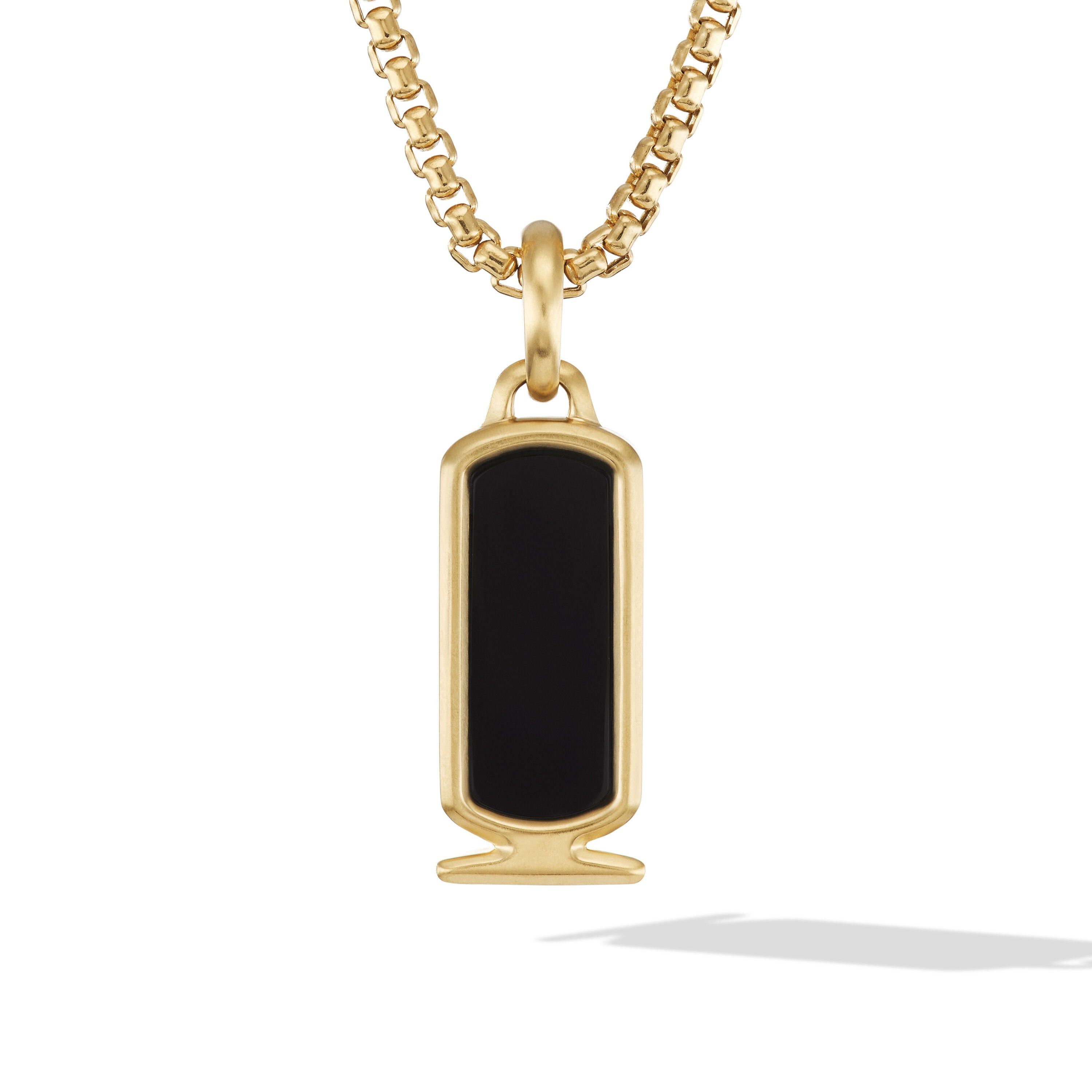 David Yurman o1w1db10526 D25840M /Size 9/Cairo Cartouche Amulet in Golden Size ONE SIZE - 1 Thumbnail