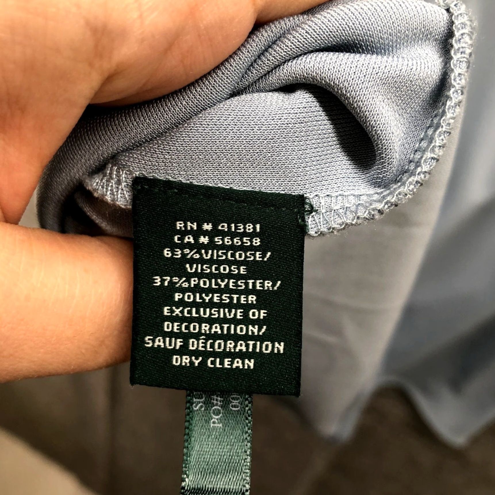 Ralph Lauren Lauren Ralph Lauren Blouse Short Sleeve T Shirt Womens L Light Blue Boat Neck Dress Shirt Formal Workwear Shirt Blouse Size L / US 10 / IT 46 - 6 Thumbnail