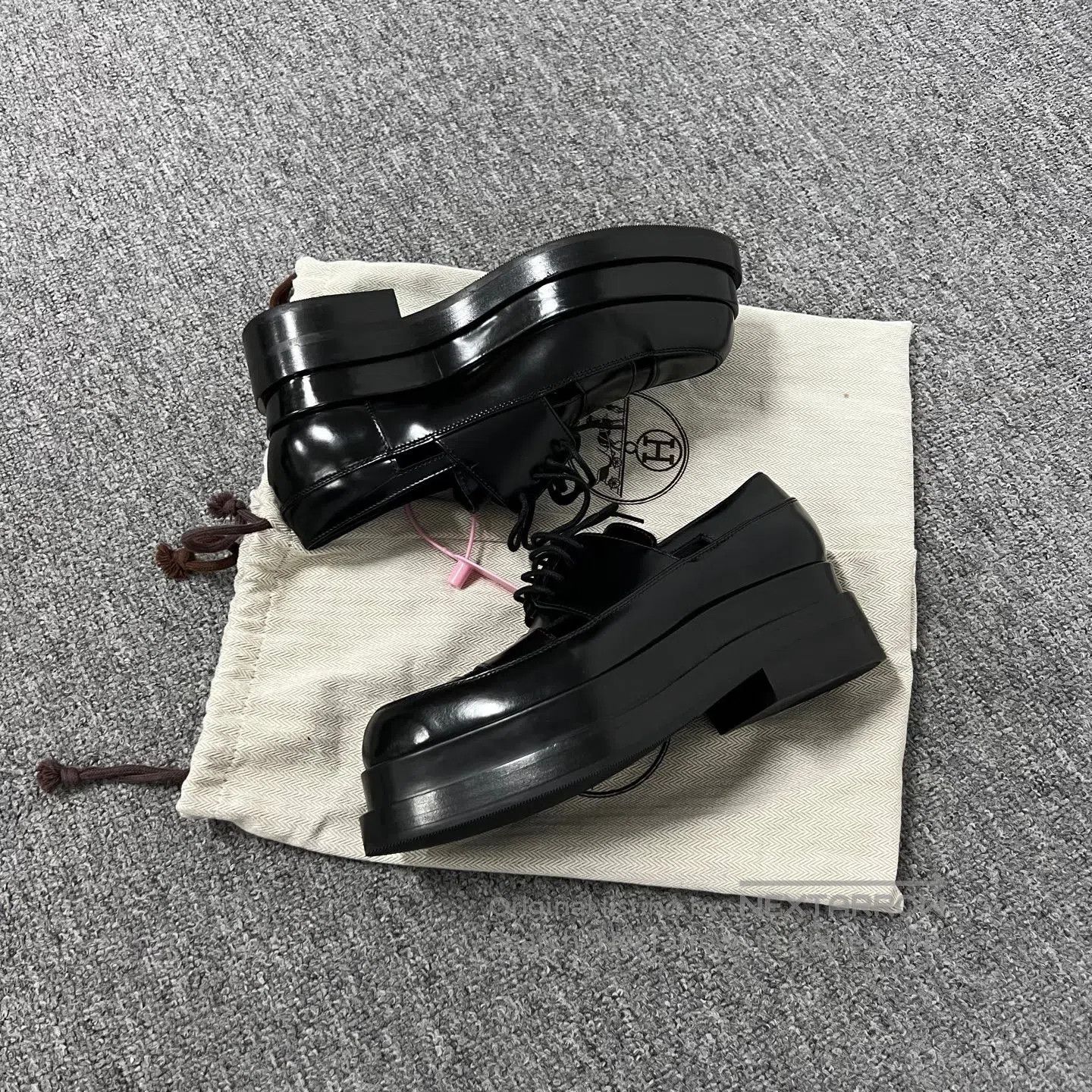 Hermes Hermes Thick-soled loafers| Size US 6 / IT 36 - 4 Thumbnail