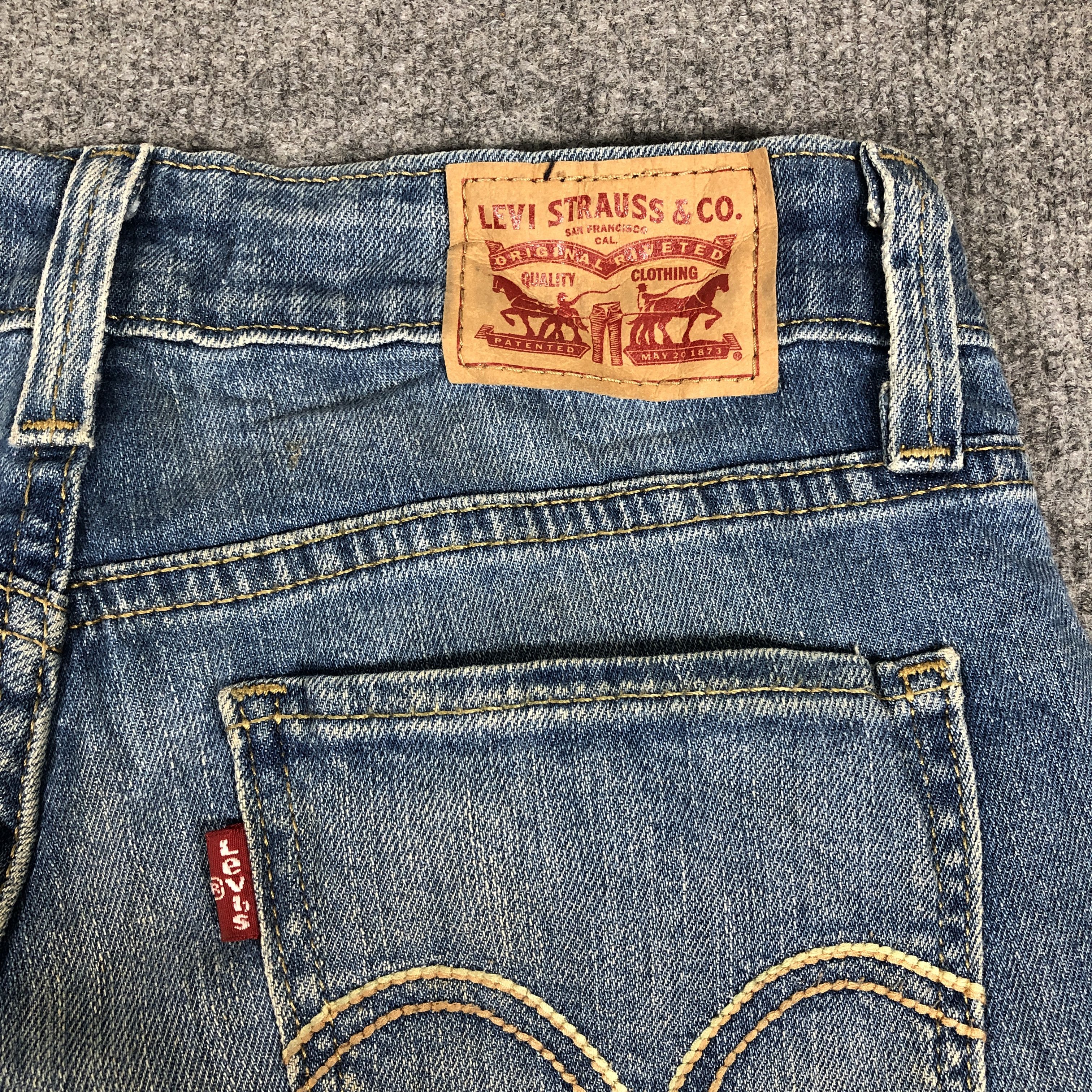 Levi's × Vintage Womens Vintage Levis 518 Jeans Straight L1093W Size 27" / US 4 / IT 40 - 7 Thumbnail