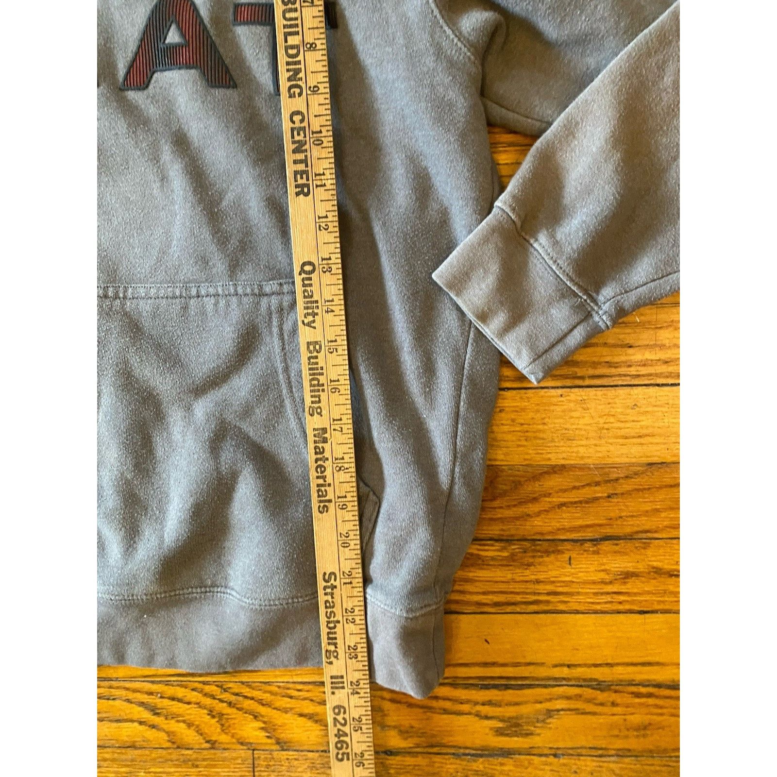 Ariat Ariat Gray Hoodie Sweatshirt Men’s Small Size US S / EU 44-46 / 1 - 7 Thumbnail