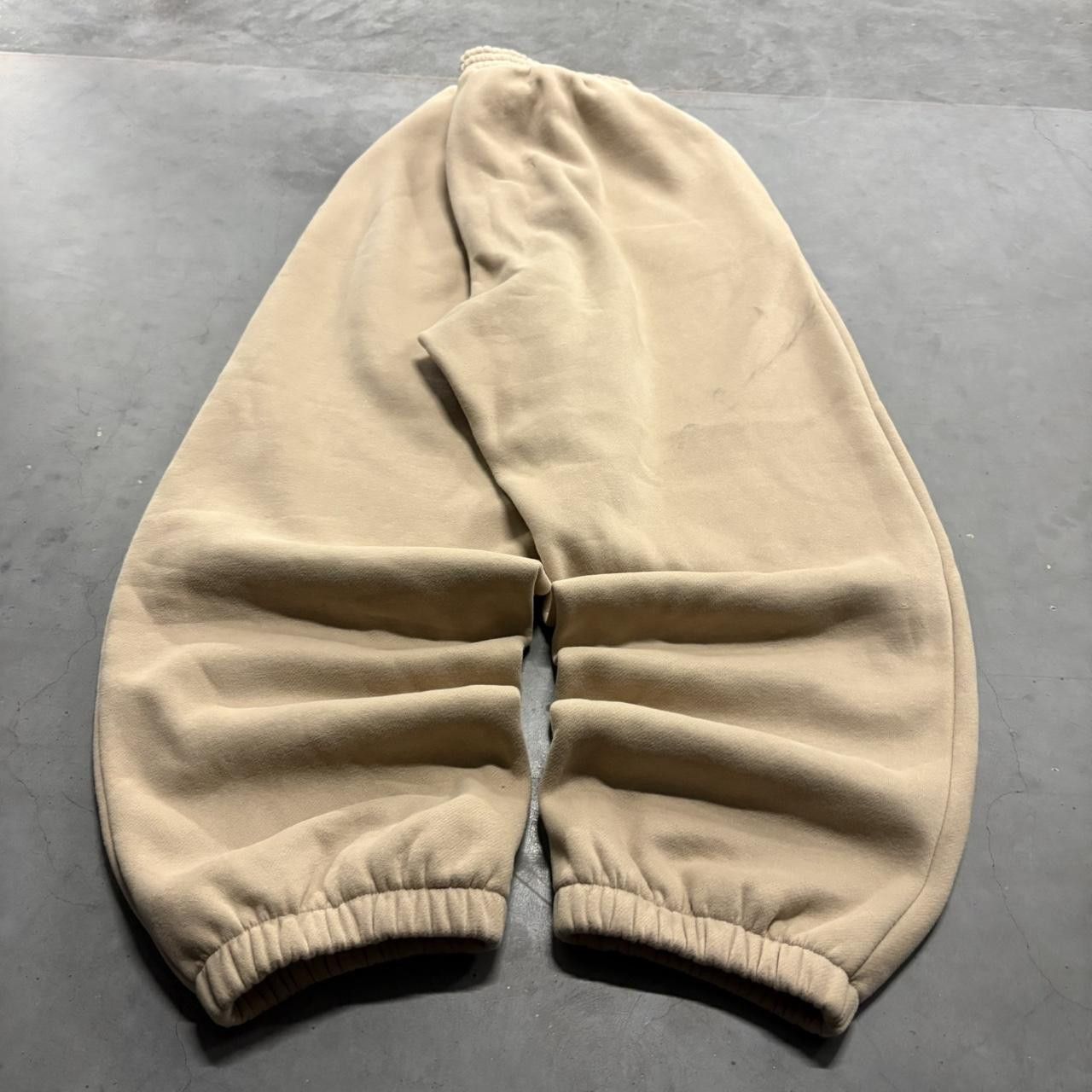 Vintage Crazy Vintage Y2K/2000s Baggy Brown Beige tan Anrabess Loungewear Sweatpants! Size US 32 / EU 48 - 5 Thumbnail