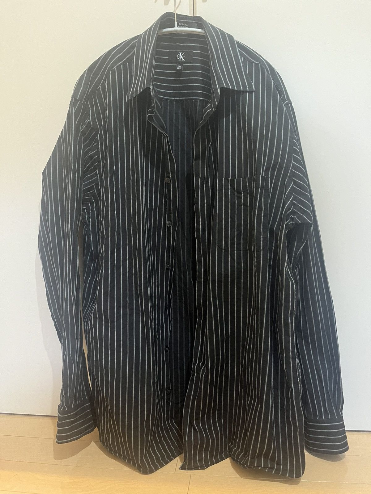 Calvin Klein Calvin Klein STRIPE SHIRT Size US L / EU 52-54 / 3 - 2 Thumbnail