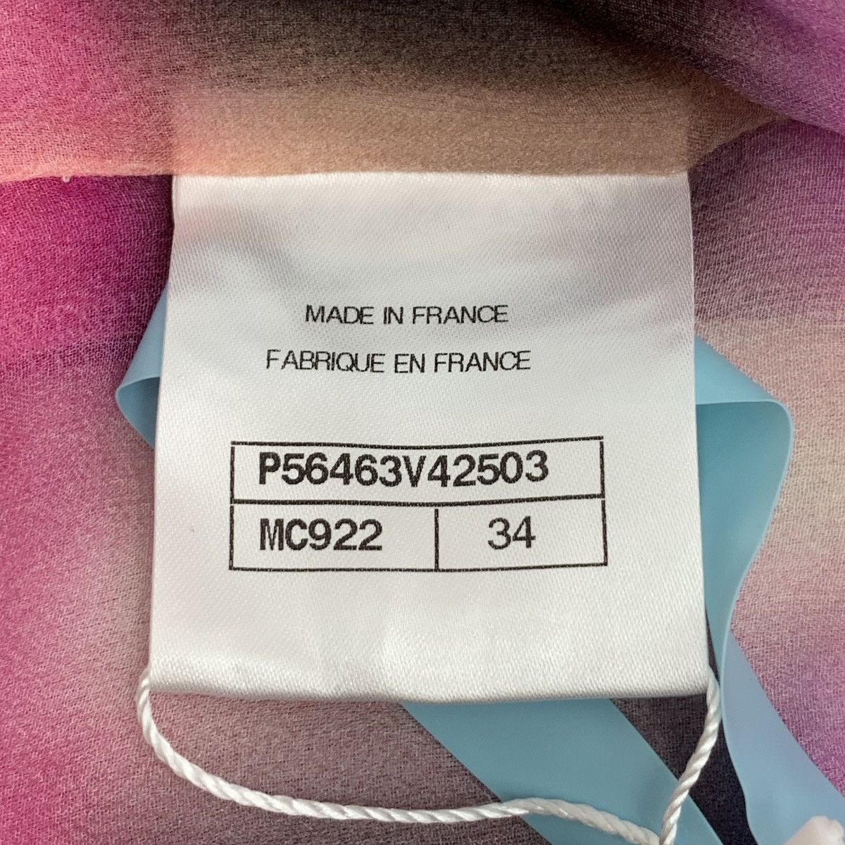 Chanel Chanel Plaid Iridescent Silk Short Sleeve Shirt K26WX Size XXS / US 00 / IT 34 - 7 Thumbnail