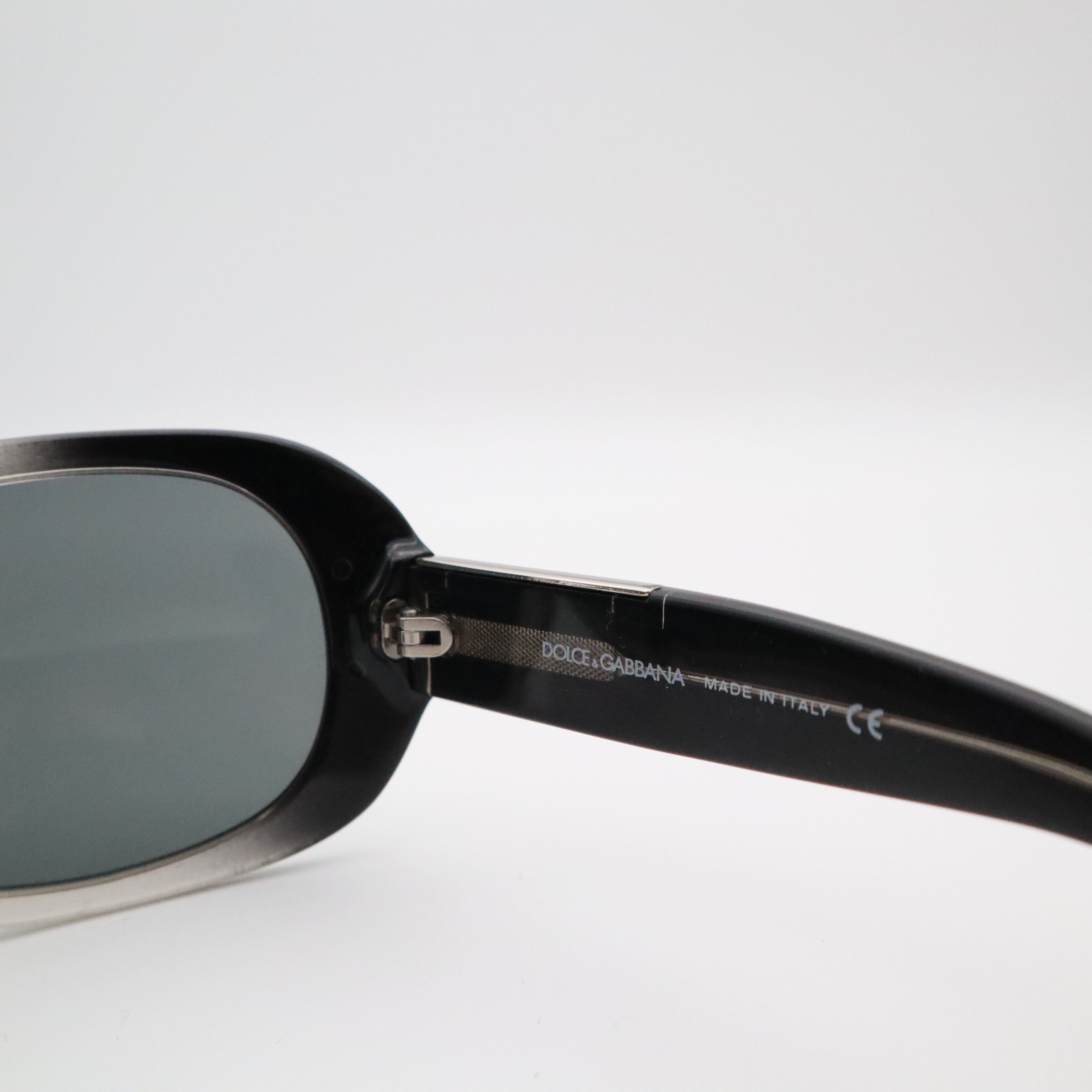 Dolce & Gabbana Vintage Dolce & Gabbana 4002 Sunglasses Made in ITALY 1990S Size ONE SIZE - 5 Thumbnail