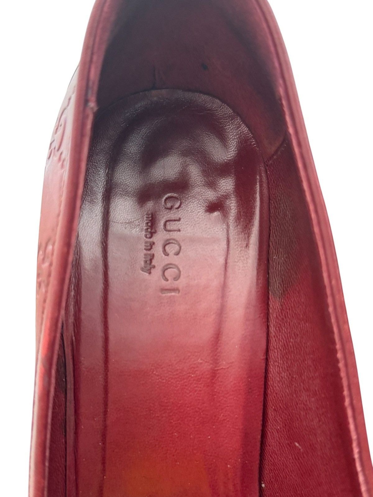 Gucci Gucci by Tom Ford Burgundy Leather mules heels Size US 8.5 / IT 38.5 - 9 Thumbnail