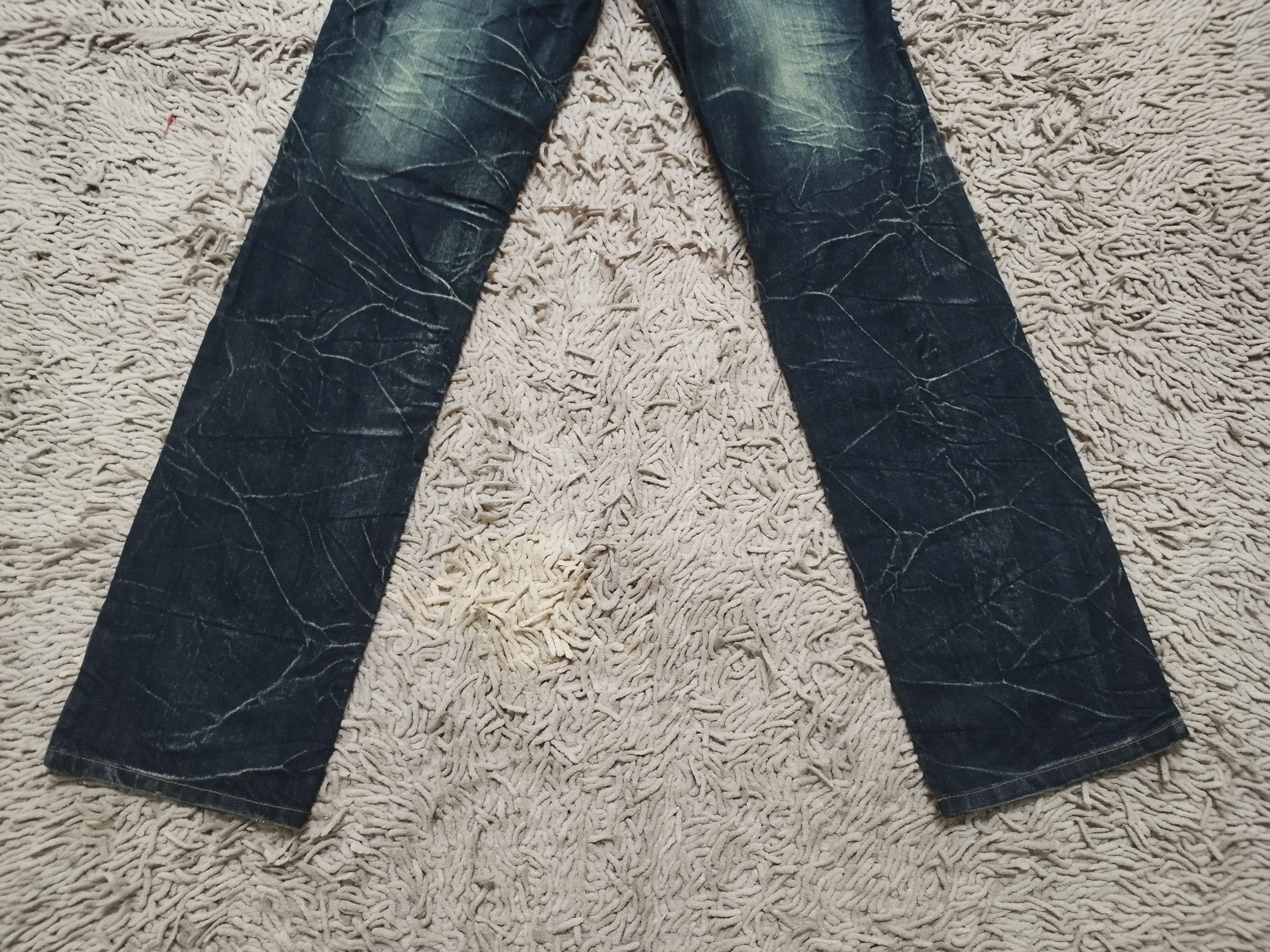 GOSTAR DE FUGA × Hysteric Glamour Nylaus Japan Double Waist Jeans Size US 32 / EU 48 - 10 Thumbnail